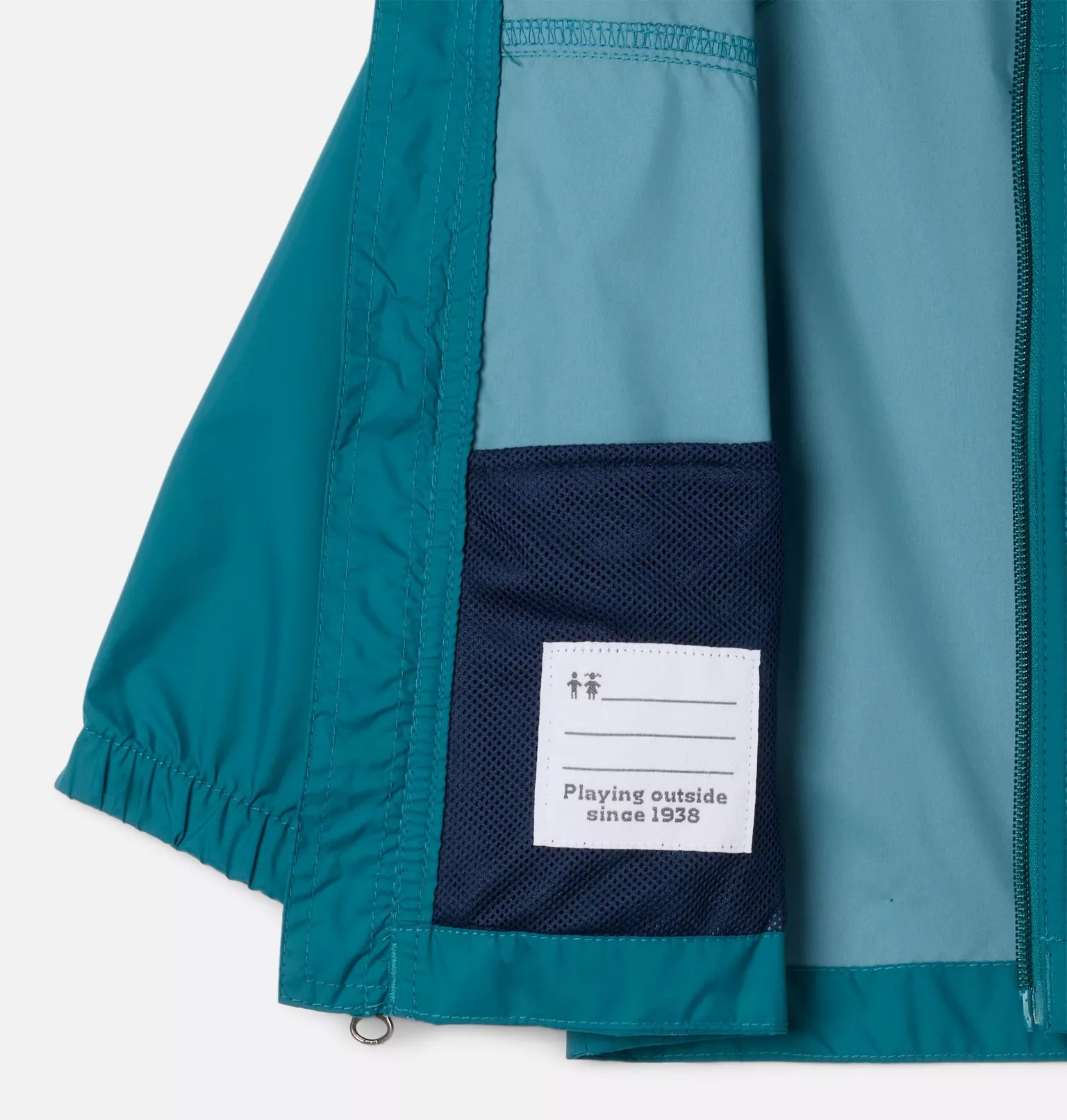 Columbia River Blue Glennaker Toddler Rain Jacket - Waterproof Lightweight Raincoat for Boys & Girls - Perfect for Outdoor Play, School & Rainy Day Adventures