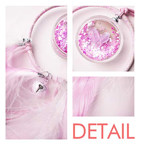 YaoX Abstract Face Sketch Smile Dream Catcher with Small Bell - Bohemian Wall Hanging Decor for Bedroom, Nursery & Living Room - Perfect for Home, Office & Gift Giving