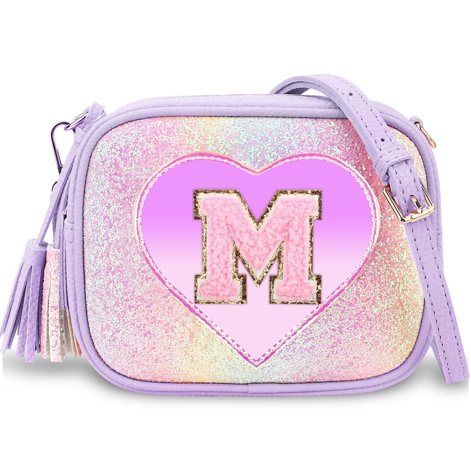 Cute Heart-Shaped Crossbody Purse for Little Girls - Kids Wallet with Strap, Birthday Gift for Teens (Perfect for Parties, School & Everyday Use)