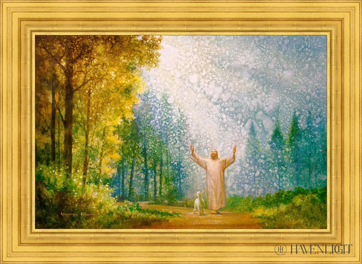 Oh My Father by Yongsung Kim - Heartwarming Father's Day Gift, Home Decor Art Print for Living Room & Office