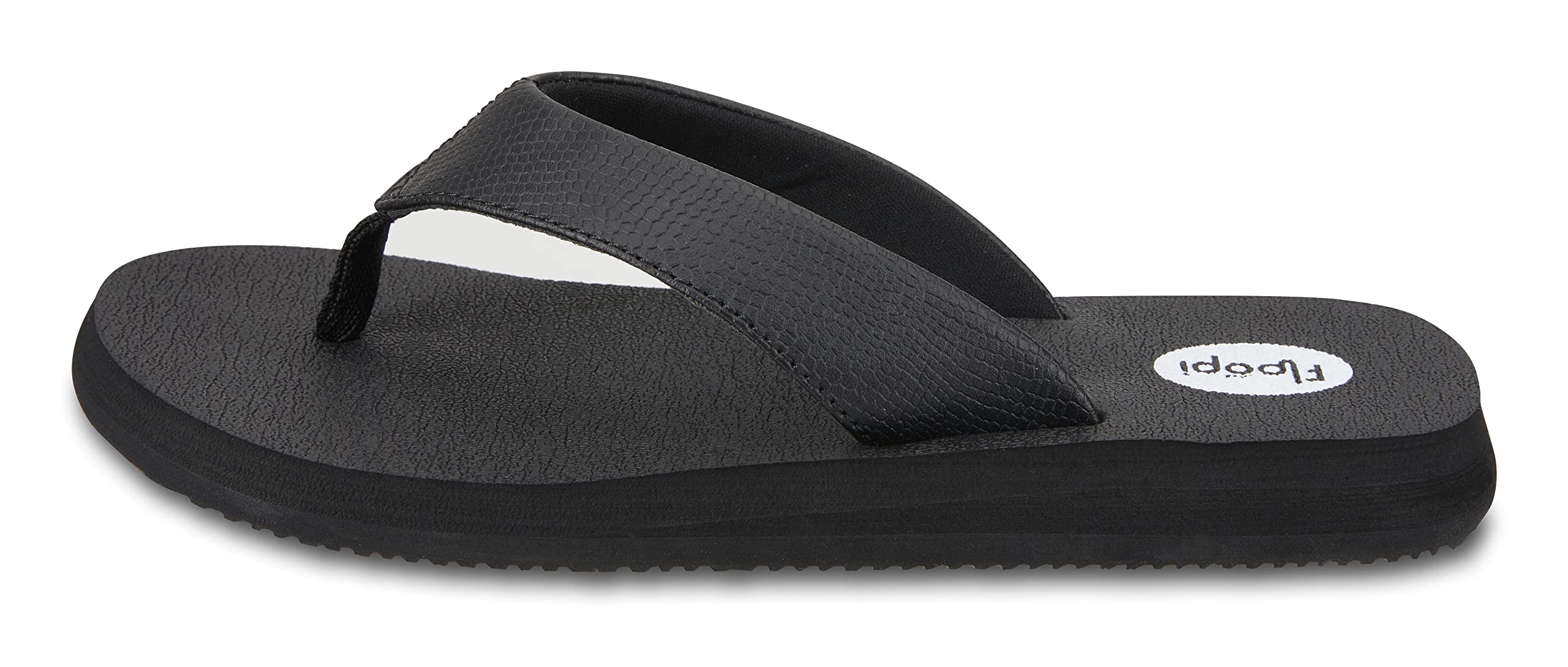 Floopi Women's Flip Flops - Comfortable Thong Sandals with Anti-Skid Soles for Beach, Yoga & Indoor/Outdoor Use | Lightweight Ladies Summer Sandals