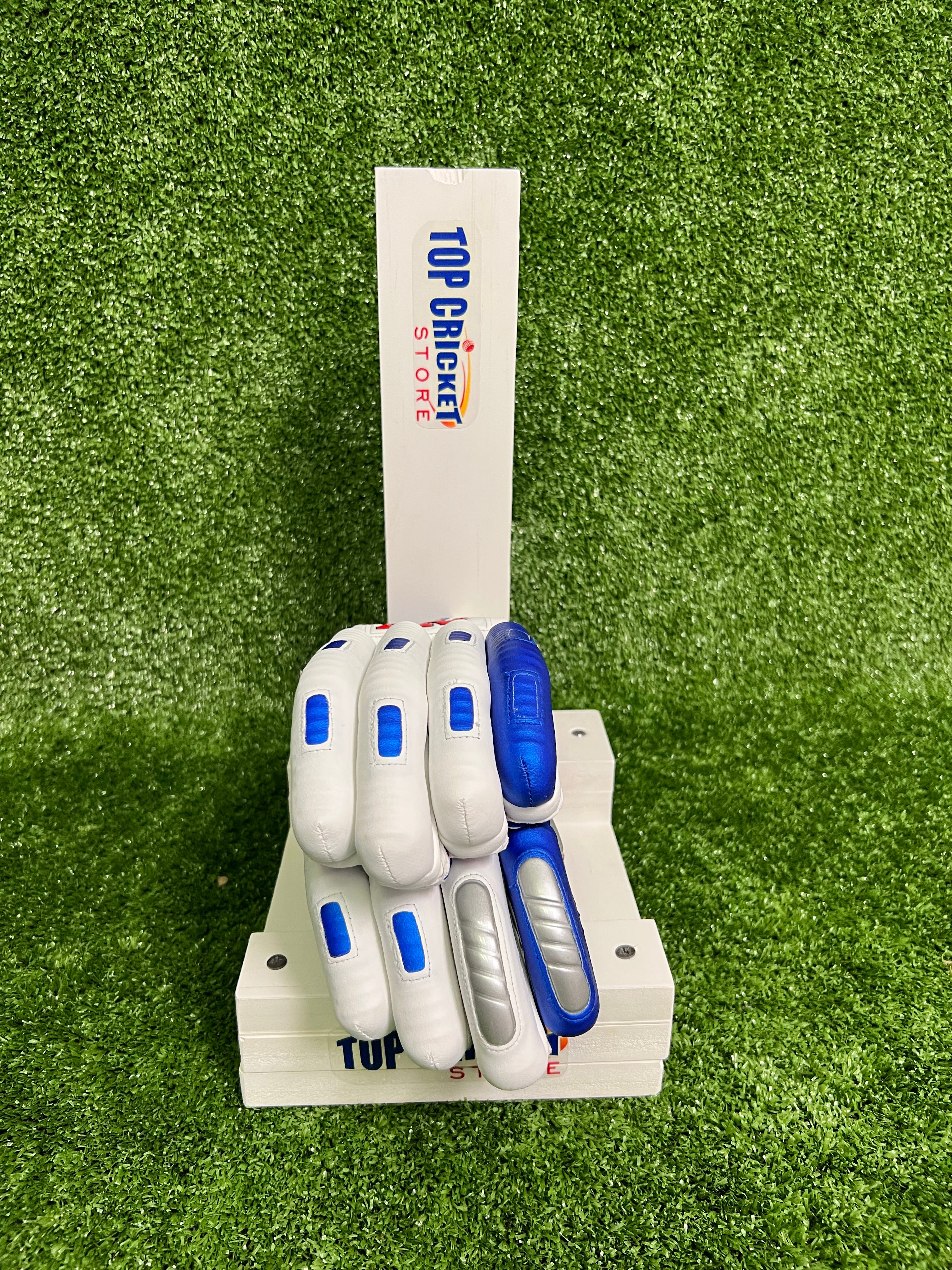 MRF Genius Grand Junior/Youth Cricket Batting Gloves - Lightweight Protective Gear for Young Players - Perfect for Practice, Matches & Training Sessions