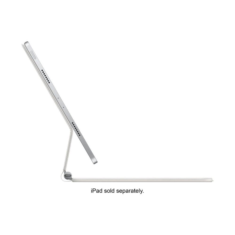 Apple Magic Keyboard for iPad Pro 11-inch (3rd Gen) & iPad Air (4th Gen) - MJQJ3LL/A - White - Perfect for Work, Study & Creative Projects