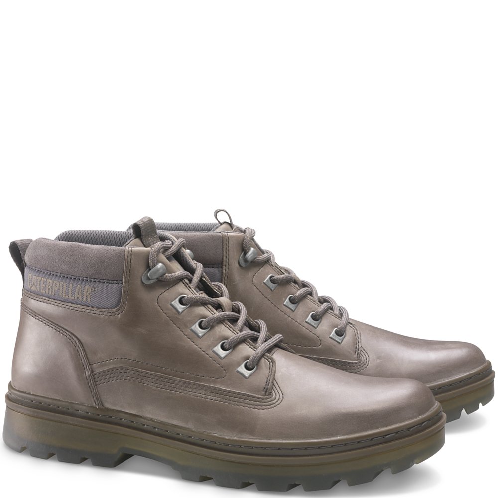 Caterpillar Men's Knox Mid Casual Boots - Iron - Size 13.0 M - Durable Work & Outdoor Boots for Hiking, Construction & Everyday Wear