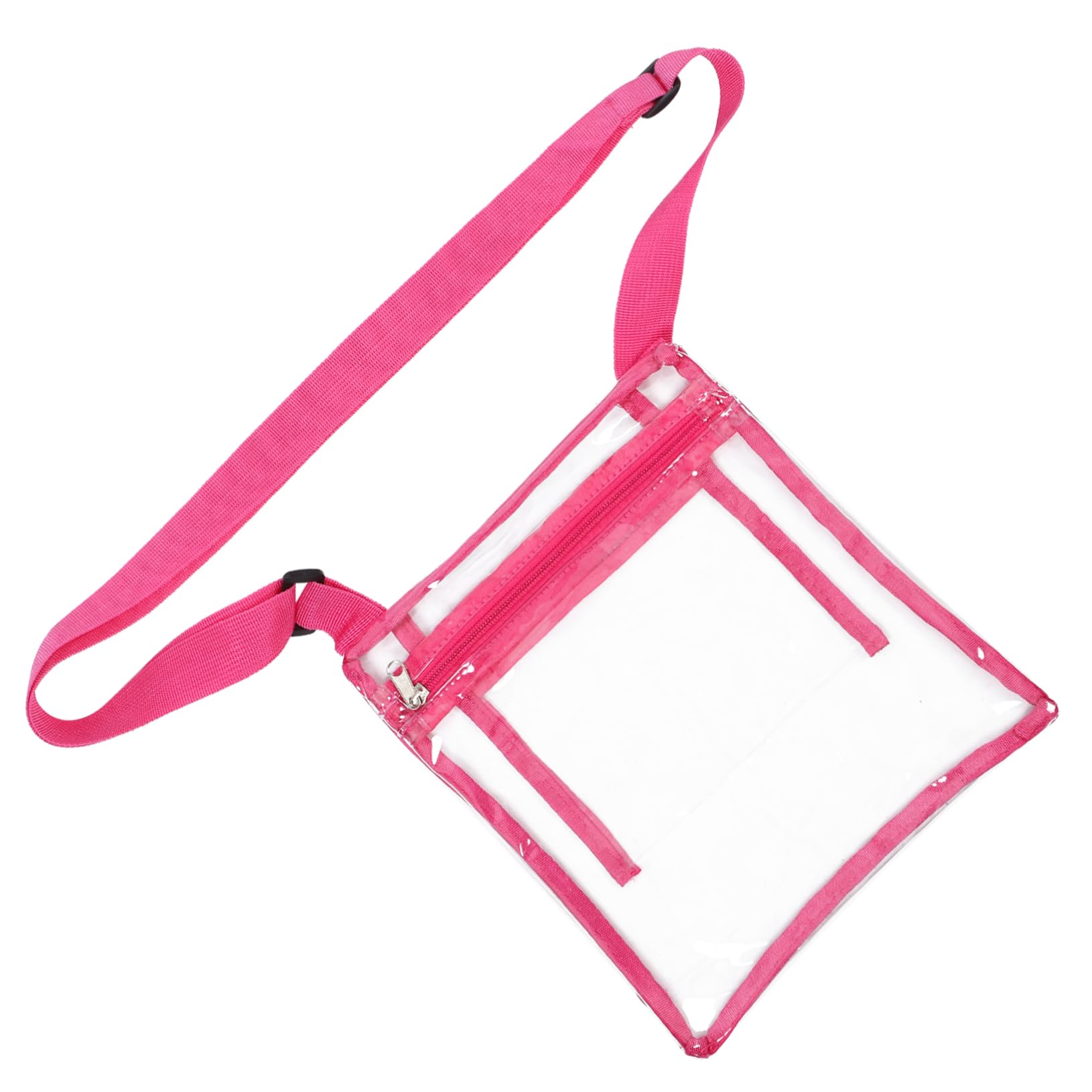 Parliky Crossbody Bag for Women - PVC Clear Phone Purse, Small Stadium Approved Shoulder Bag for Concerts, Festivals & Events - Perfect for Music Shows, Sports Games & Travel