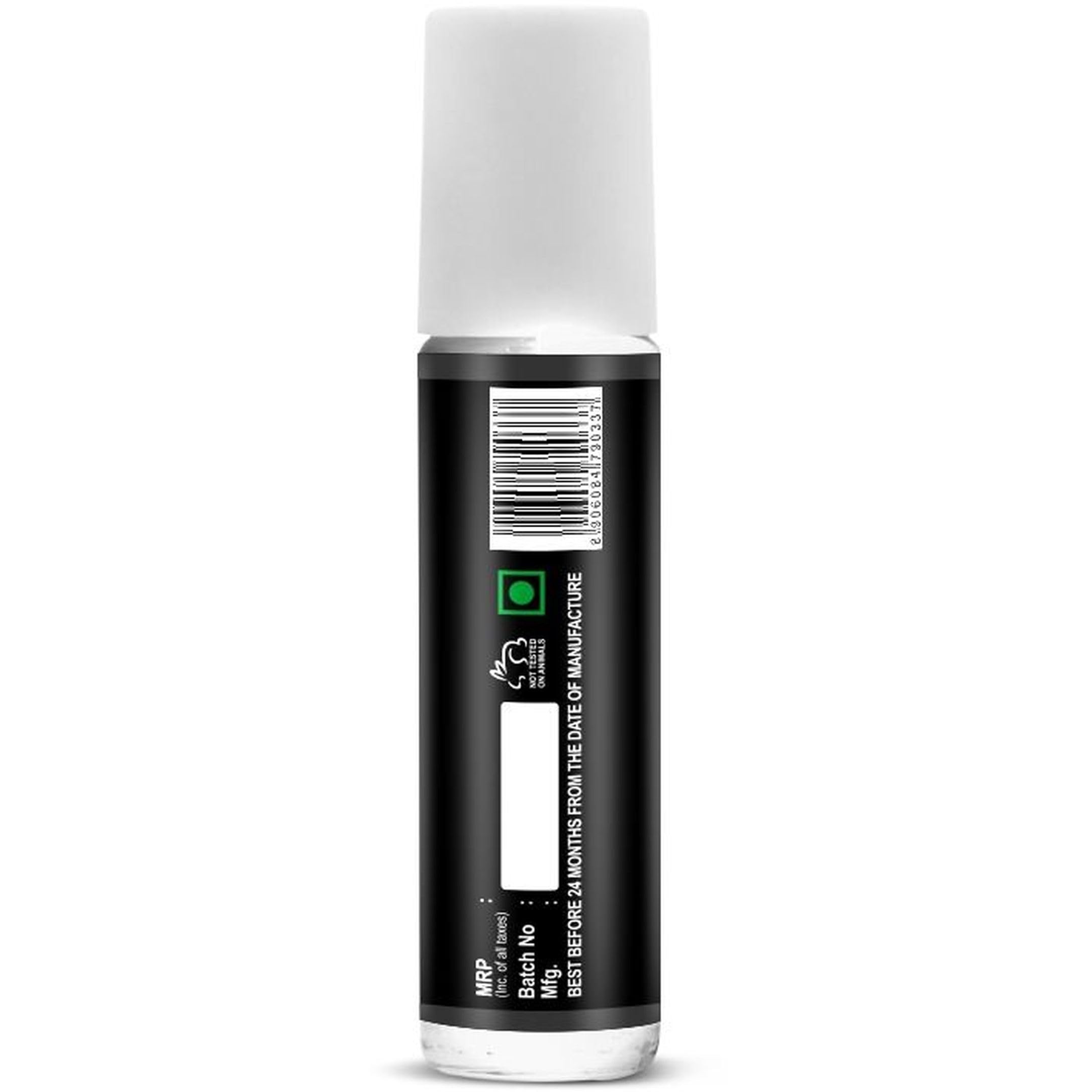 Beardo Mustache Growth Roll On 8ml - Natural Almond & Coconut Oil Formula for Faster Facial Hair Growth - Stimulates Hair Follicles - Easy Roll-On Applicator - Perfect for Men's Grooming & Beard Care Routine