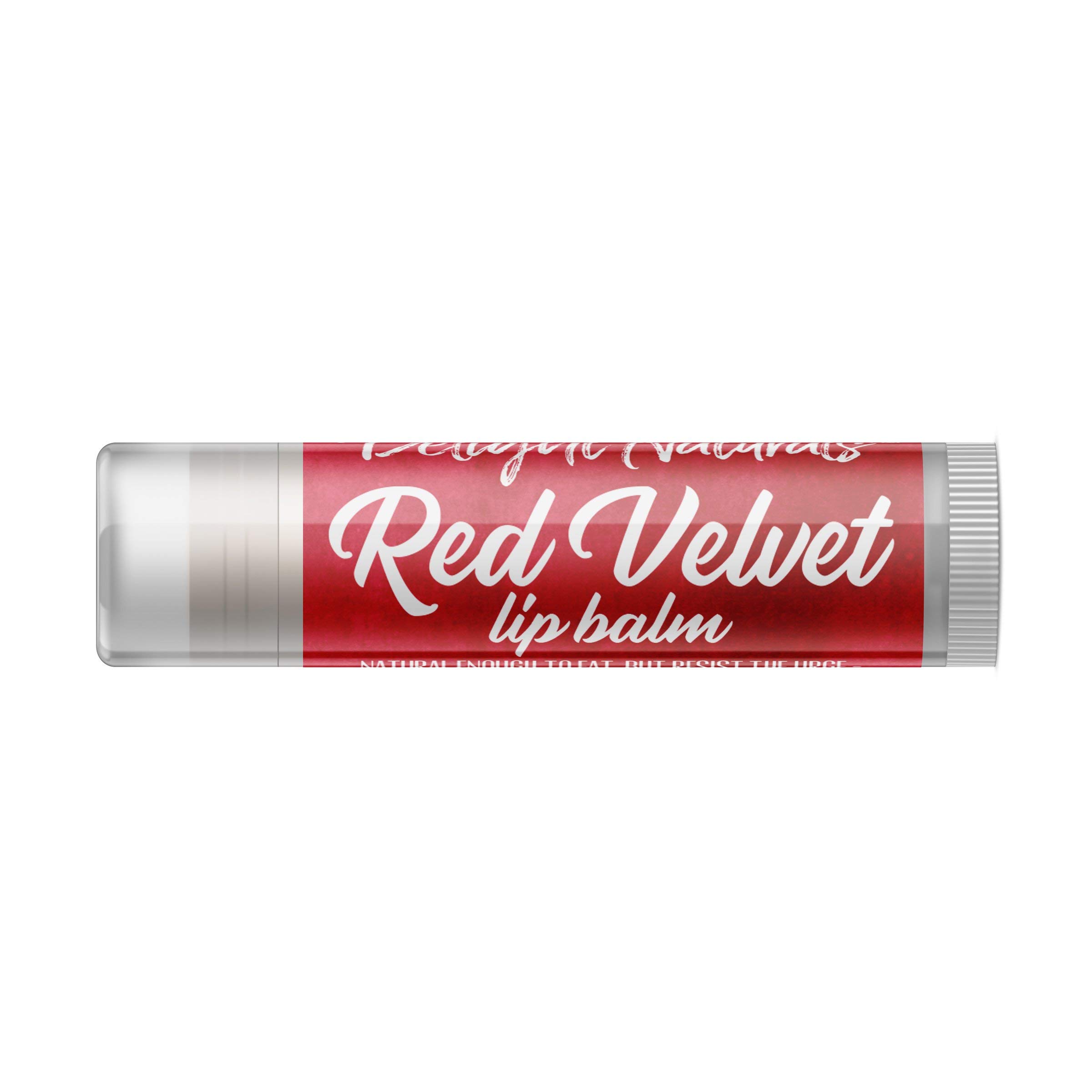 Jumbo Red Velvet Lip Balm - Extra Large Moisturizing Lip Care for Dry, Chapped Lips - Perfect for Winter Skincare & Daily Hydration