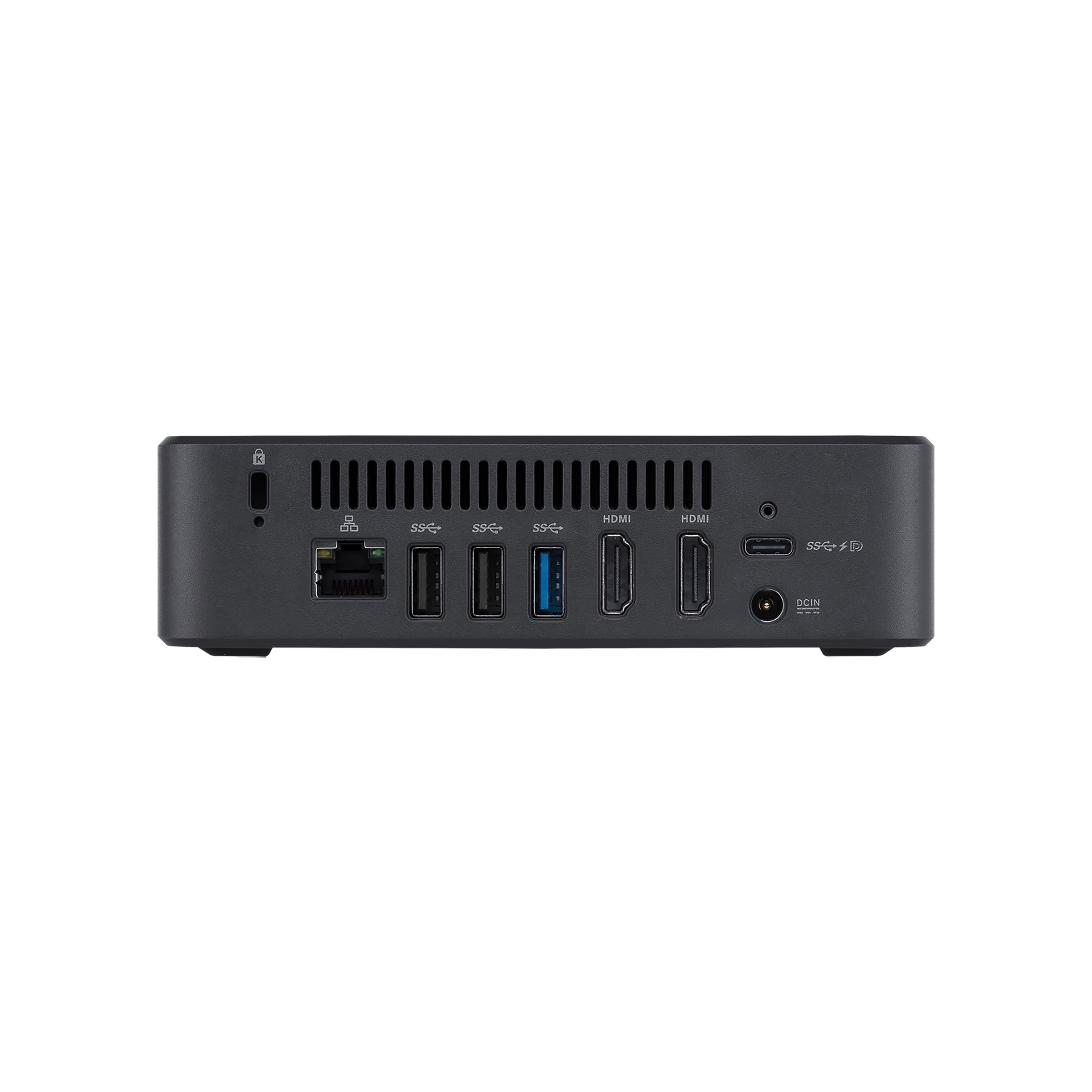 ASUS Chromebox 5 Mini PC - Intel Celeron 7305 Processor, 4K Quad Display Support, WiFi 6E & 2.5G Ethernet, 15W Wireless Charger, Google Play Access - Perfect for Home Office, Digital Signage & Media Streaming