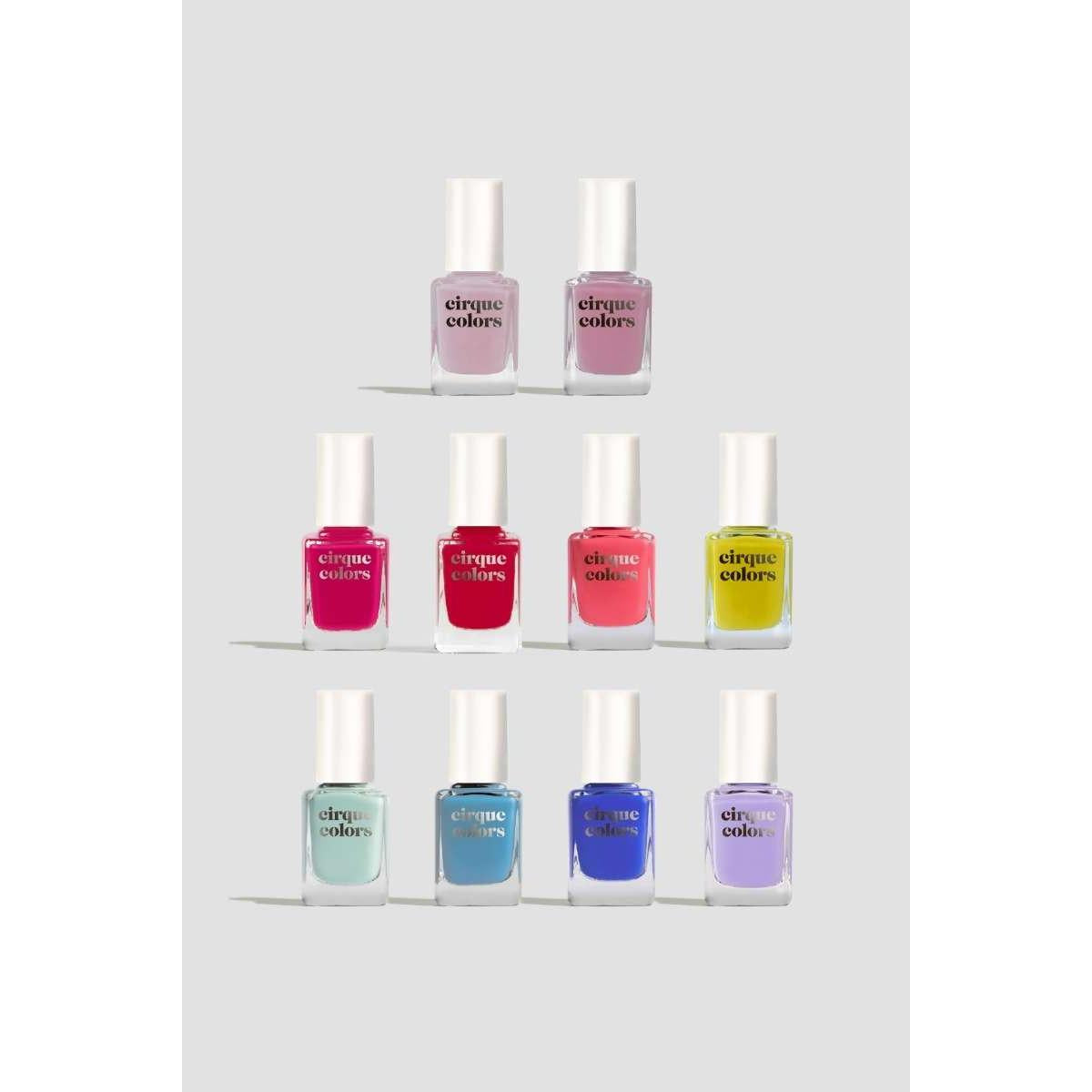 Cirque Colors Creme de la Creme Nail Polish - 0.37 oz Long-Lasting Vegan Nail Lacquer for Manicures & Pedicures | Perfect for Everyday Wear, Special Occasions & Gift Giving