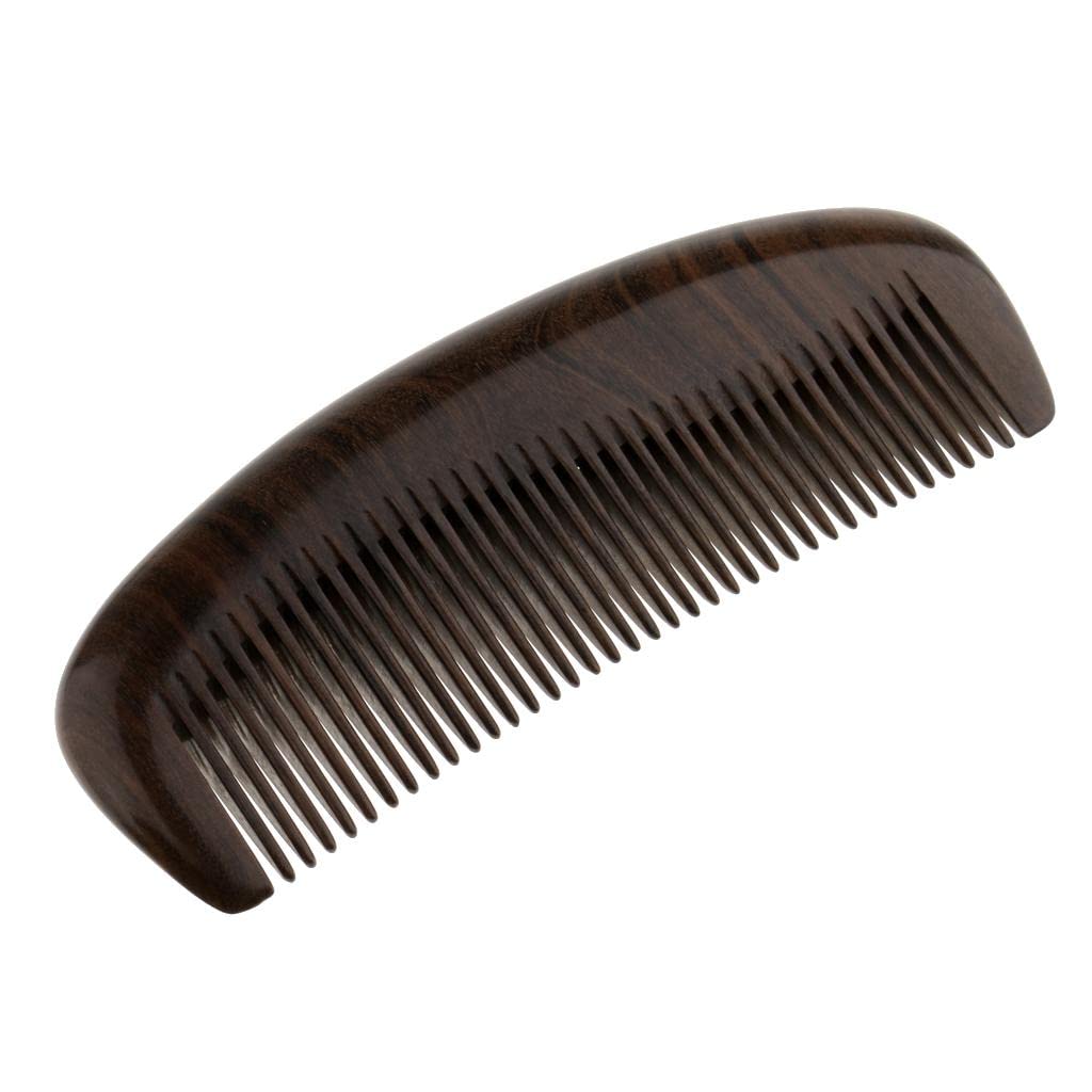 VMS INDIA Chacate Preto Handheld Fine Teeth Hair Brush - Anti-Static Scalp Massage Comb for Detangling & Styling (15-1) - Perfect for Daily Hair Care & Relaxation at Home or Travel