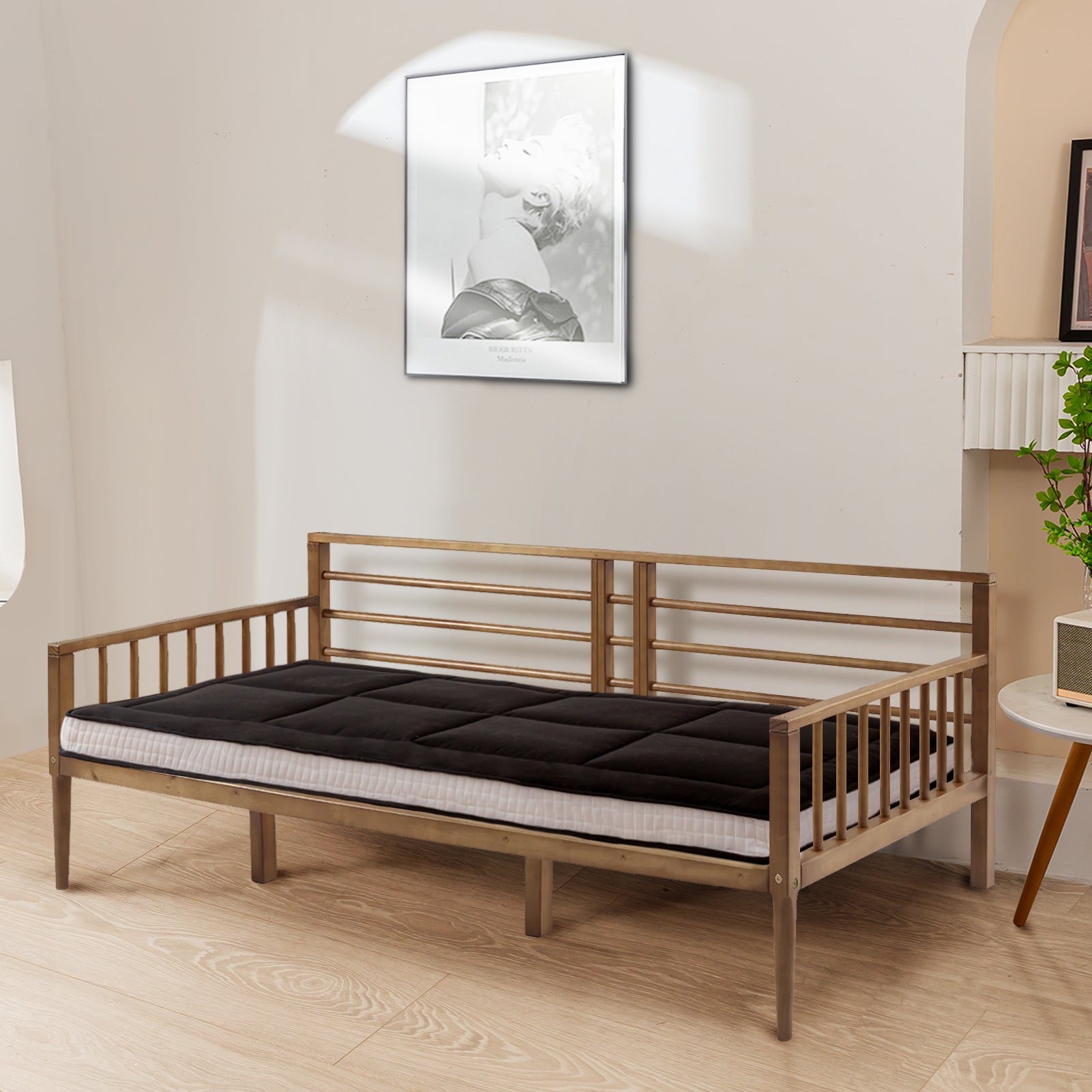 MAXYOYO 32 x 75 Inch Cot Size Futon Mattress - Foldable Floor Mattress, Tatami Mat for Guest Bed, Camping & Home Decor | Comfortable & Space-Saving Sleeping Solution
