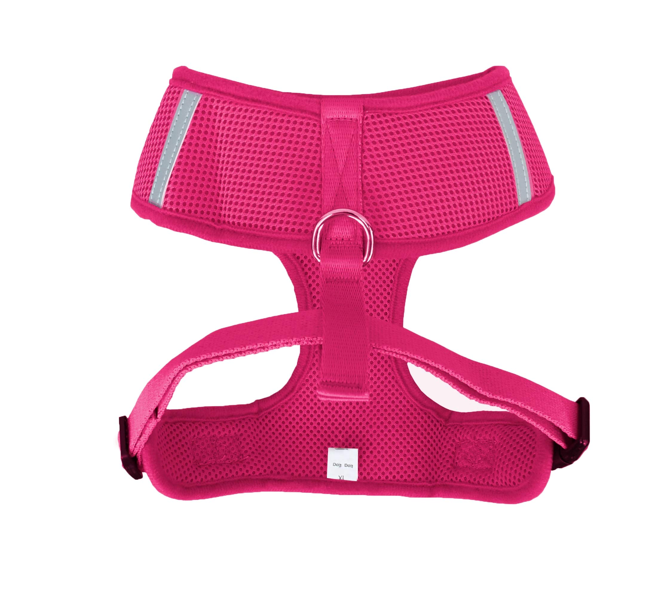 No Pull Dog Harness - Adjustable Reflective Pet Vest with Front Clip for Small, Medium & Large Dogs | Breathable Comfort for Walking, Training & Outdoor Adventures (Small, Pink)