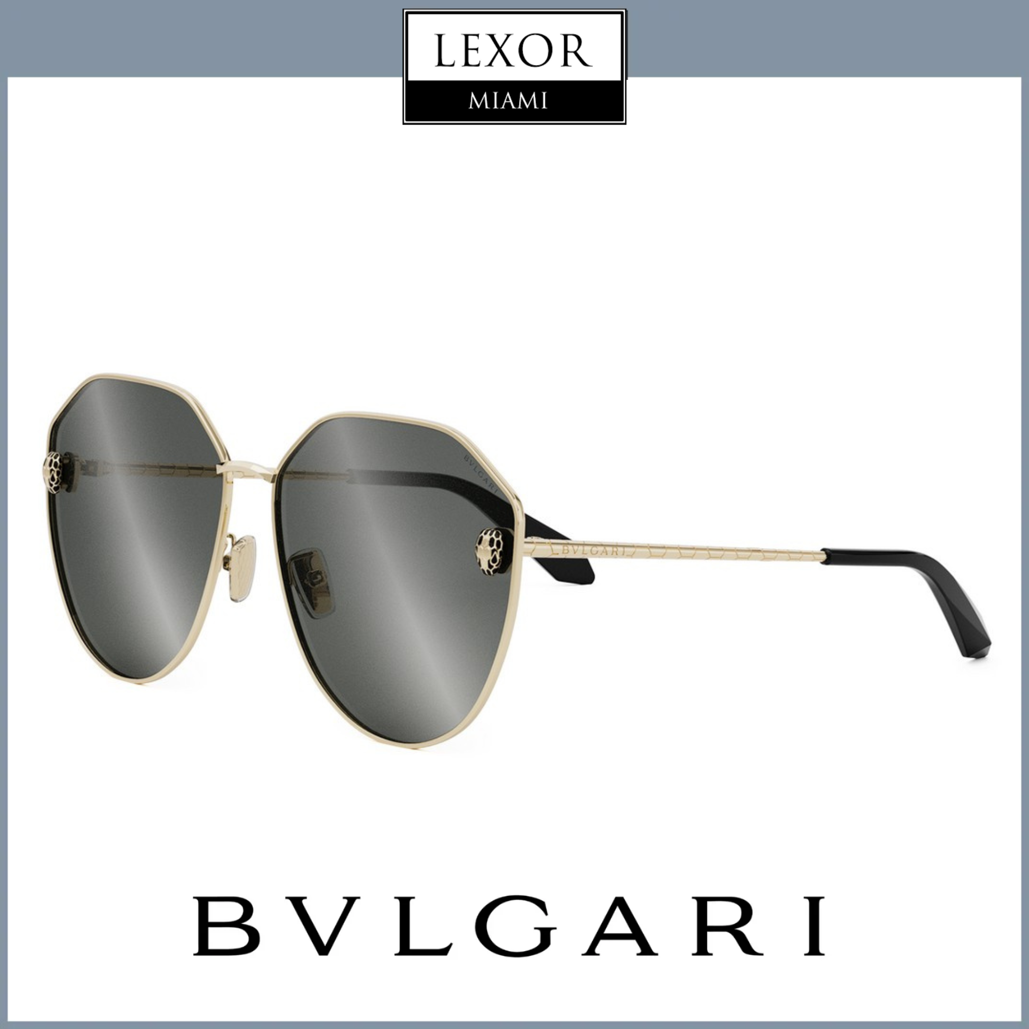Bvlgari BV4008UN 6130C Luxury Sunglasses for Women - UV Protection & Fashion Eyewear - Perfect for Beach, Travel & Outdoor Activities