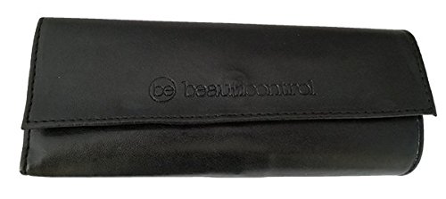 Beauticontrol 6-Piece Professional Makeup Brush Set with Travel Case - Soft Synthetic Bristles for Foundation, Blush, Eyeshadow & More - Perfect for Home & Travel Makeup Application