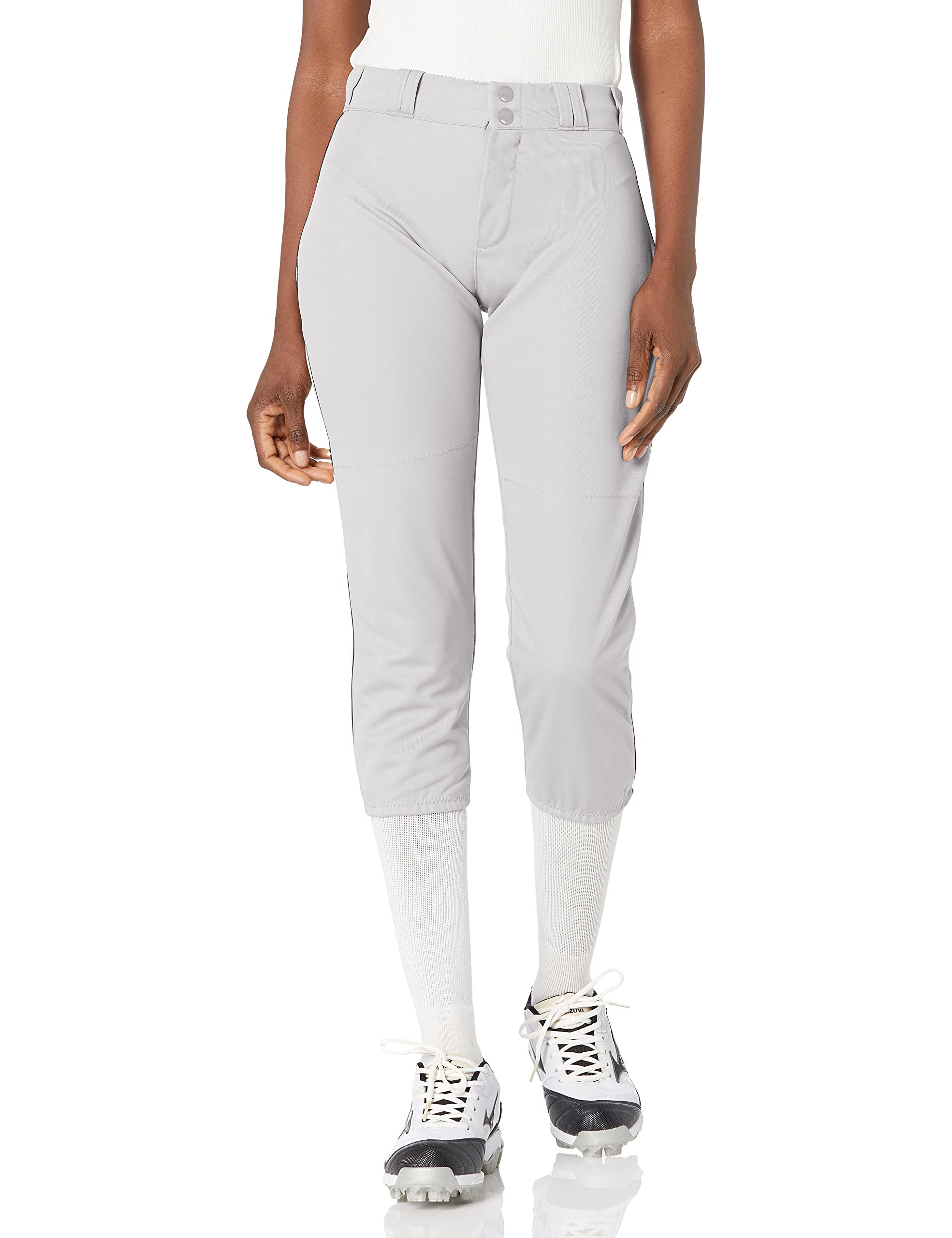 Alleson Athletic Women's Fastpitch Softball Pants with Belt Loops - Comfortable & Durable for Practice & Games