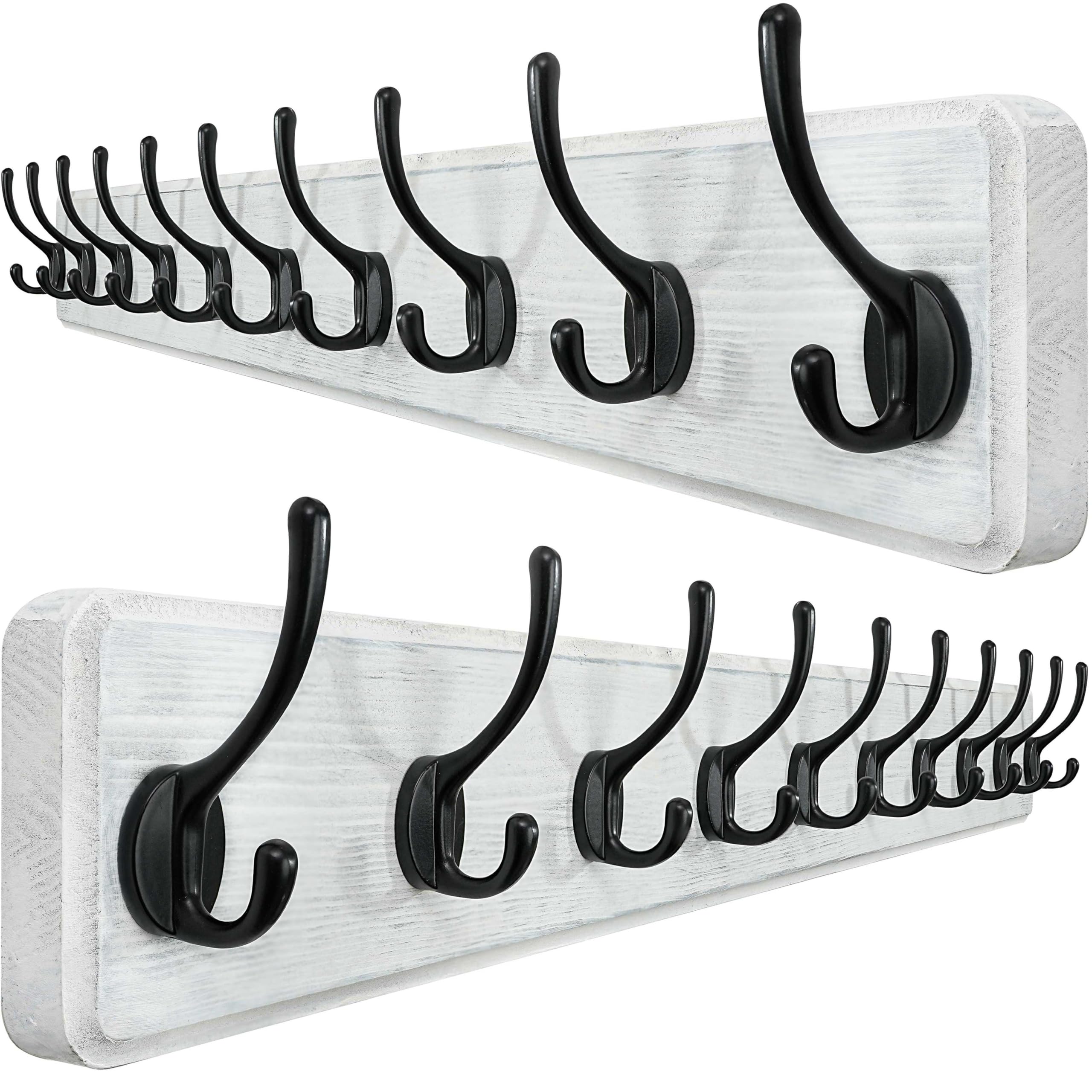 **WEBI 10-Hook Wall Mounted Coat Rack – 38.6