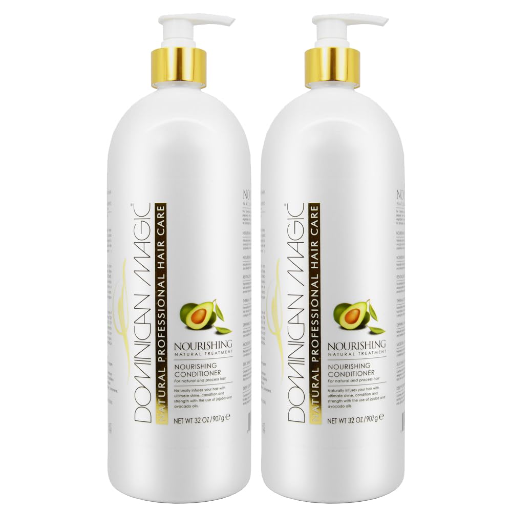 Magic Nourishing Hair Conditioner 32oz (Pack of 2) - Deep Hydration & Repair for Dry, Damaged Hair - Perfect for Daily Use & Salon-Quality Results at Home