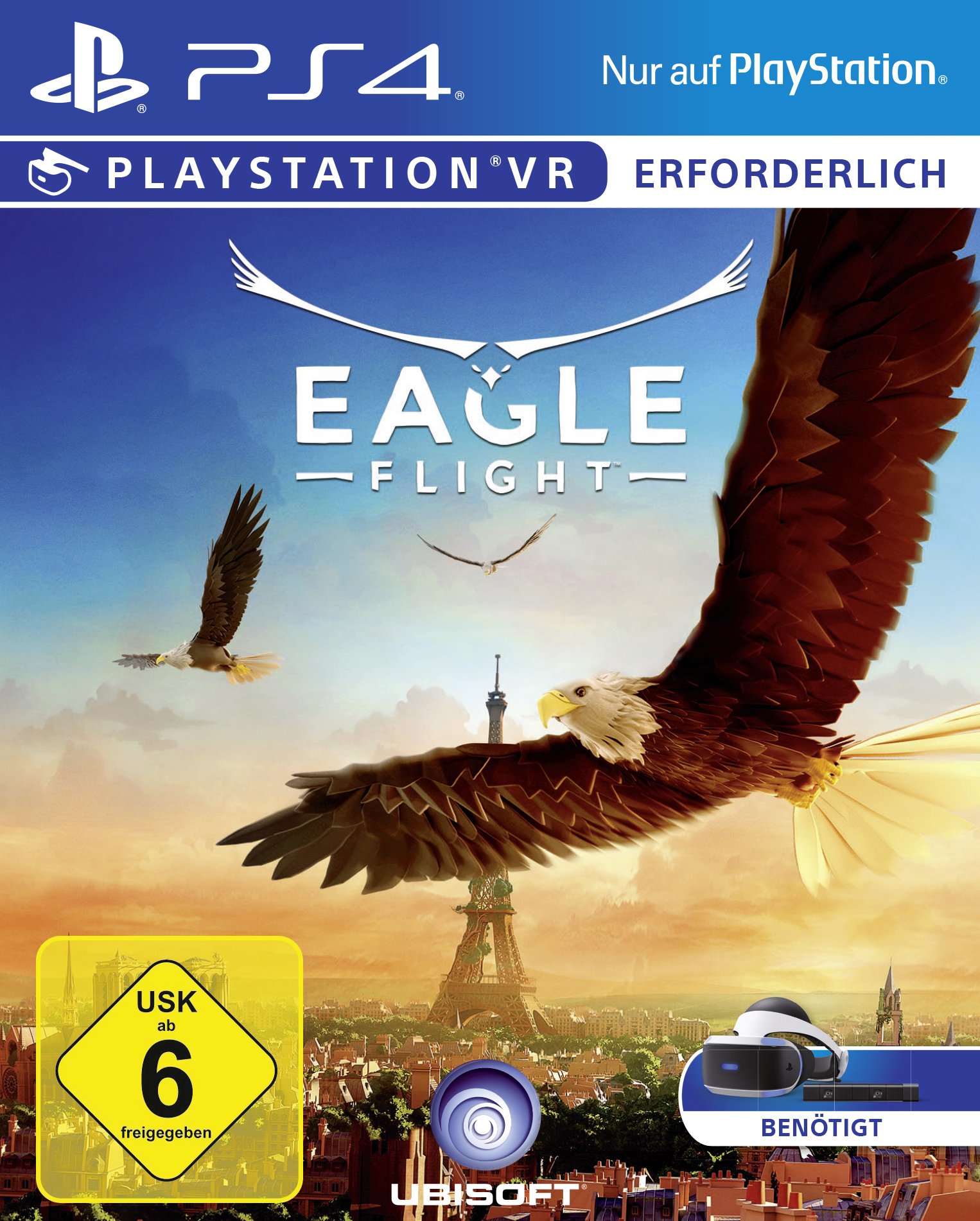 Eagle Flight VR Game for Playstation 4 PSVR - Immersive Virtual Reality Aerial Adventure for Thrilling Flight Simulation
