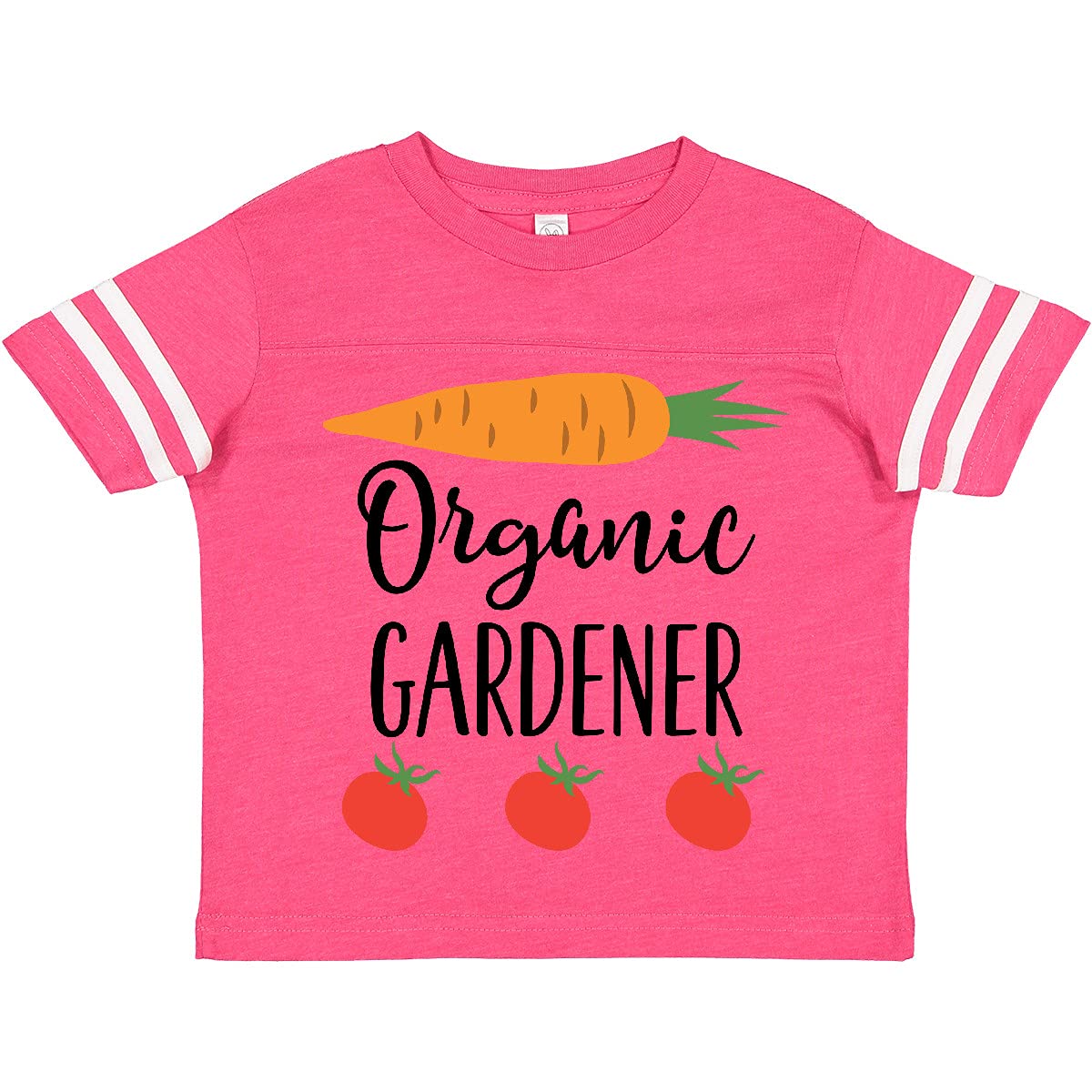 Inktastic Organic Gardener Toddler T-Shirt - Cute Gardening Outfit for Kids, Eco-Friendly Cotton Tee for Toddlers - Perfect for Outdoor Activities, Planting & Nature Play