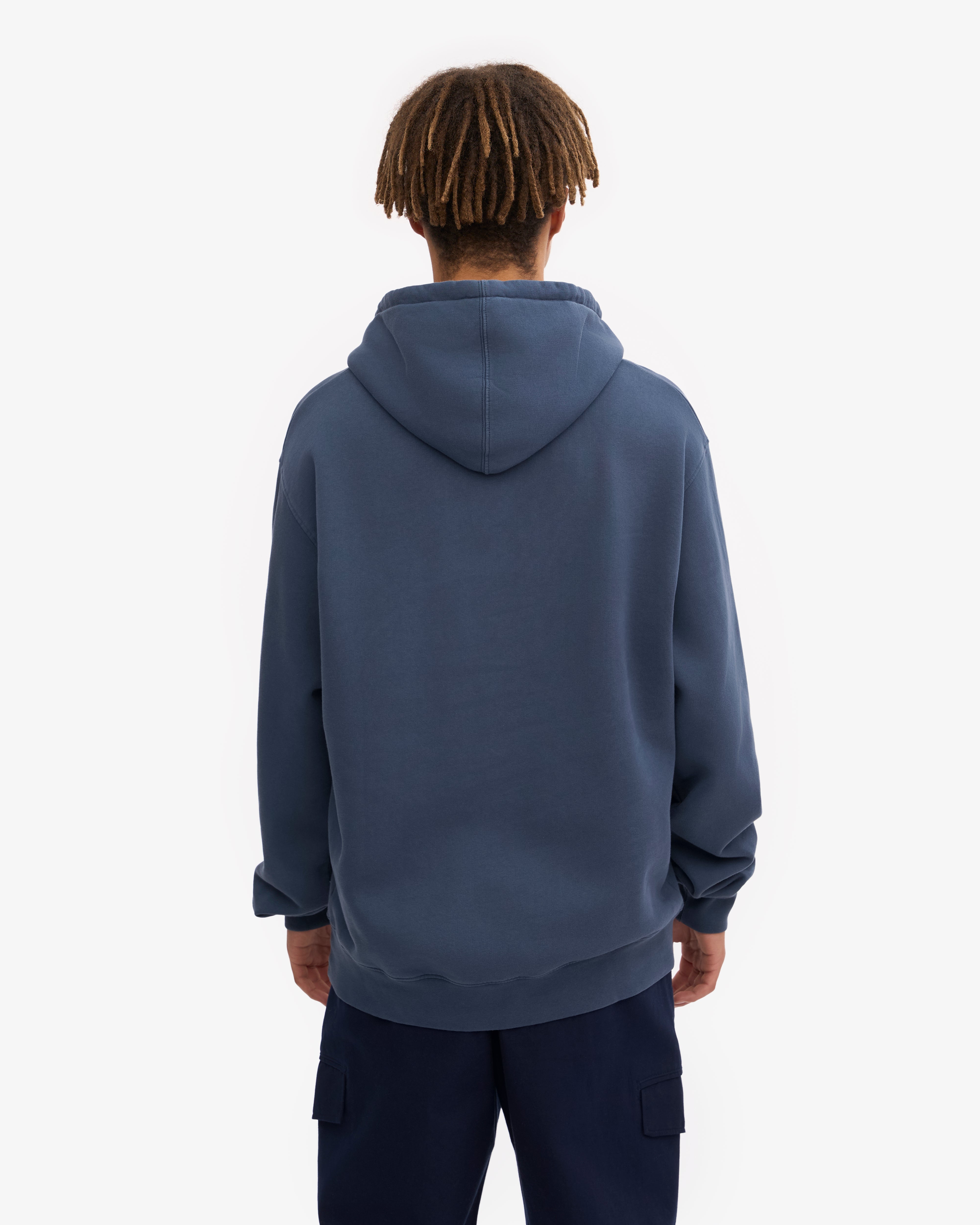 Classic Organic Cotton Hoodie - Petrol Blue | Eco-Friendly & Comfortable for Casual Wear & Outdoor Activities