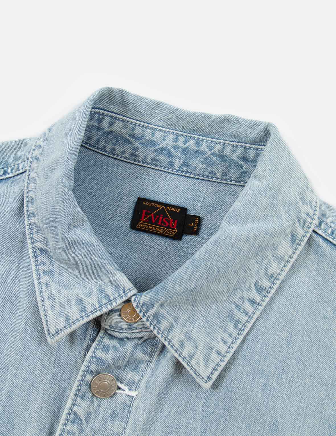 Vintage Tie Dye Denim Shirt Jacket for Men & Women - Stylish Distressed Overshirt with Button Front - Perfect for Music Festivals, Beach Outings & Casual Streetwear