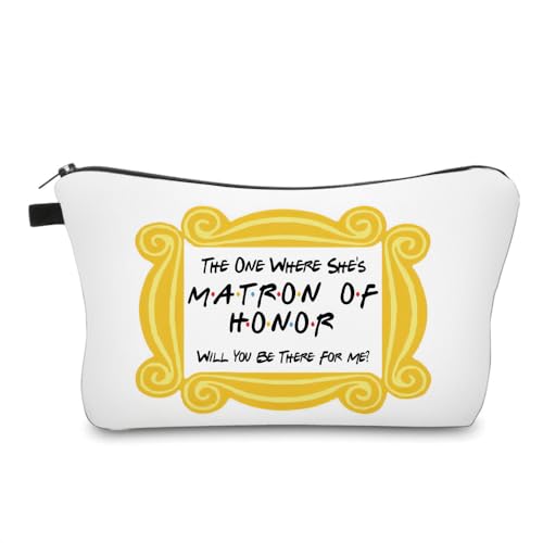 THE ONE WHERE SHE'S MATRON OF HONOR
