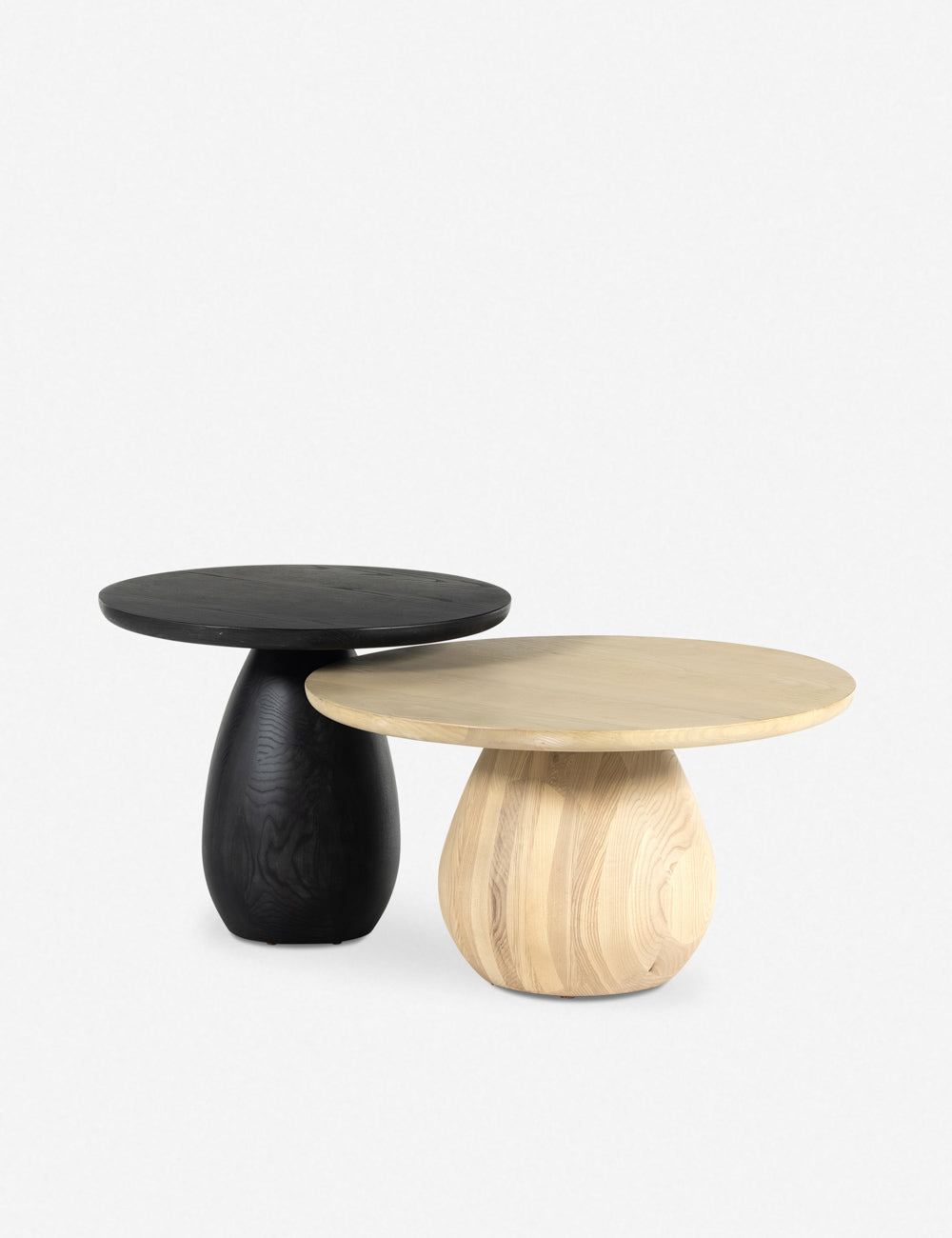 Mulholland Round Side Table - Modern End Table for Living Room, Bedroom & Office - Stylish Accent Table for Small Spaces - Perfect for Coffee, Books & Decor