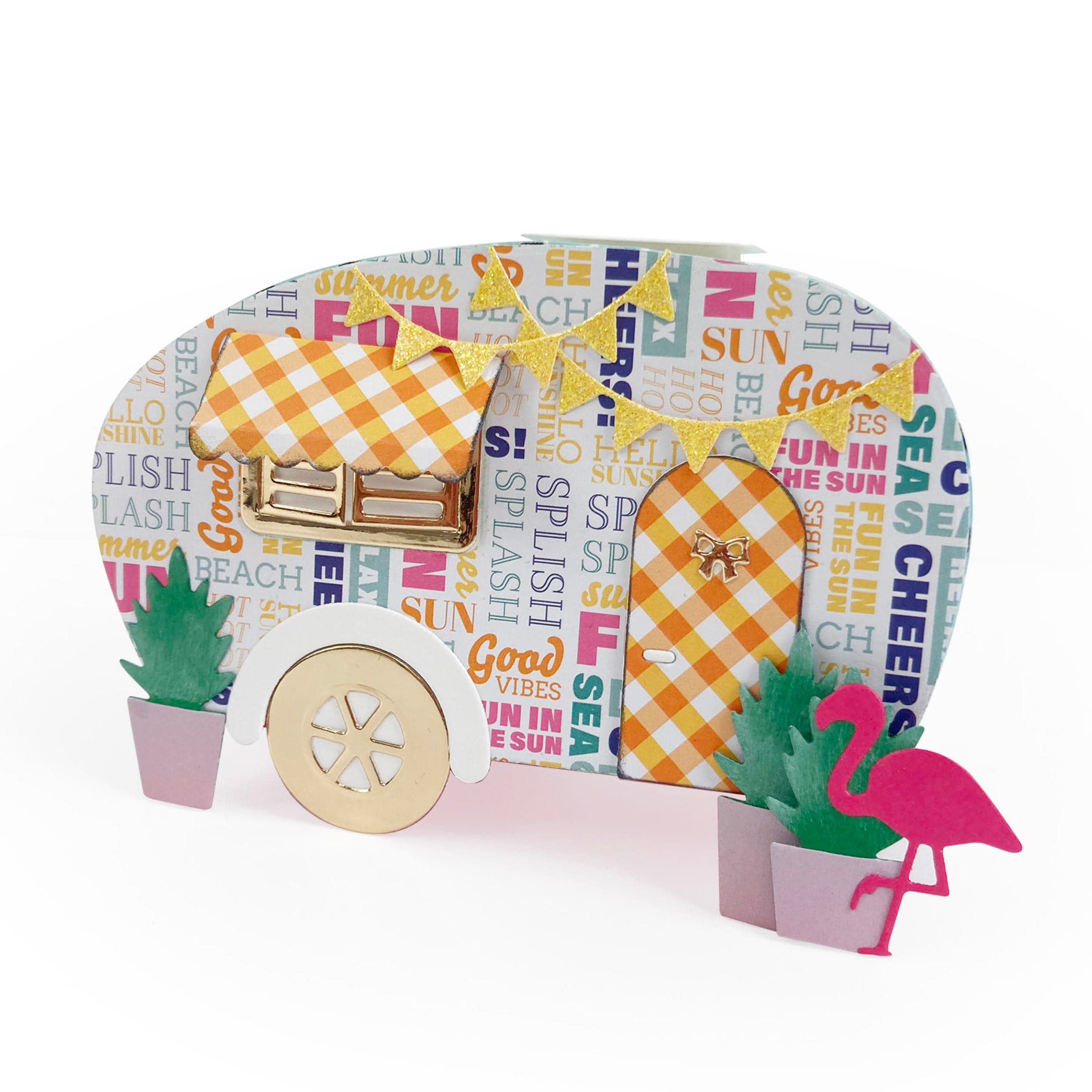 Vintage Voyage Van Die-Cast Model Car - Showcase Die Set SHOW55 - Perfect for Collectors, Display, and Gifting