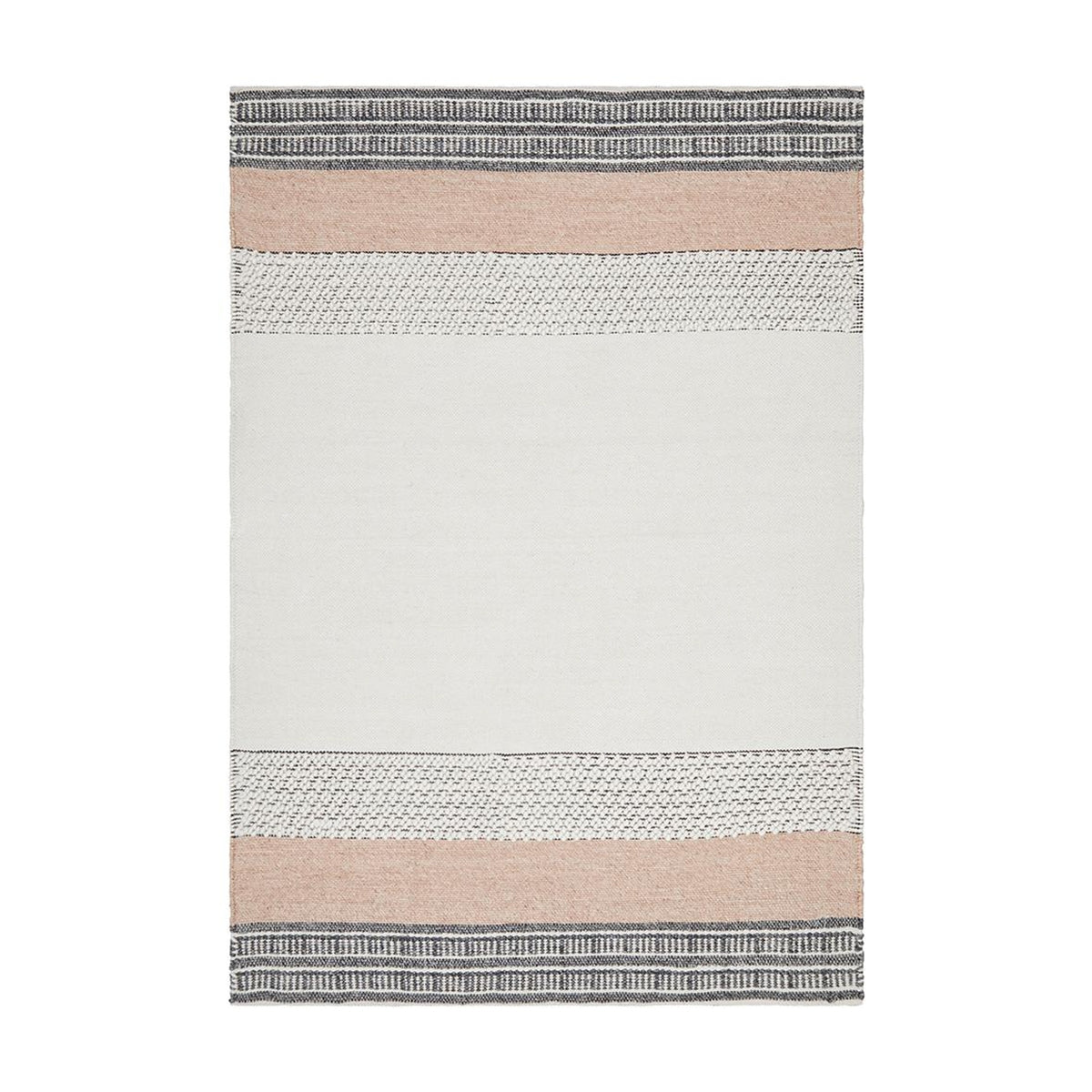 Hudson 809 Peach Area Rug - Soft Plush Shag Carpet for Living Room, Bedroom, Nursery - Non-Slip Comfortable Floor Mat for Home Decor