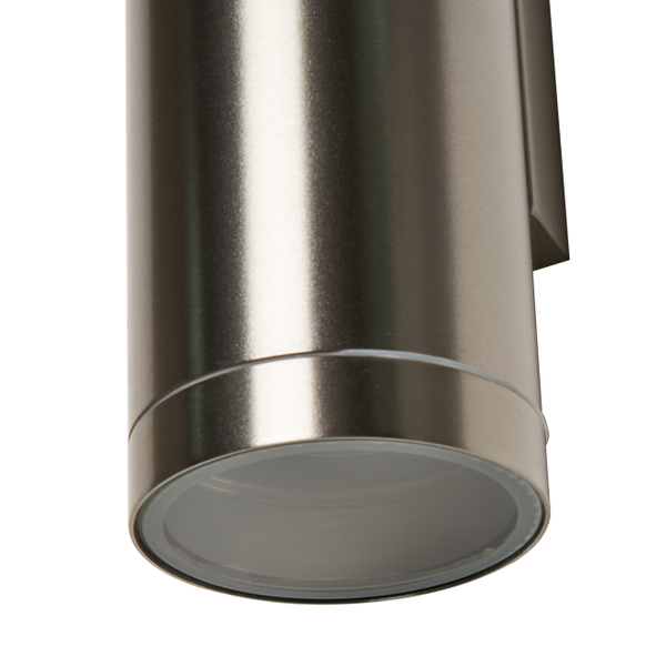 Modern GU10 Wall Light with Up & Down Lighting - IP44 Waterproof for Indoor & Outdoor Use - Perfect for Hallways, Patios, and Garden Areas