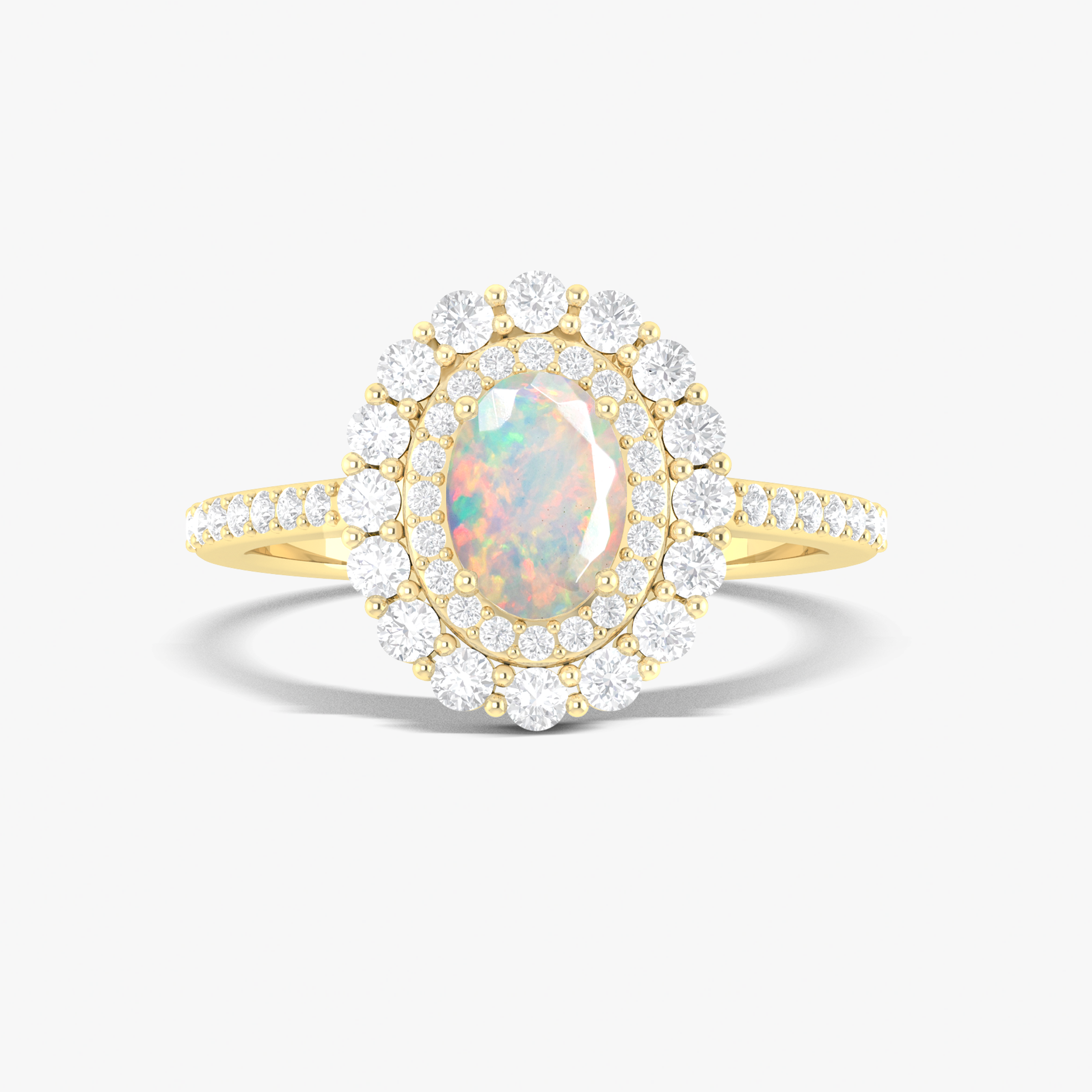 Genuine Ethiopian Fire Opal Wedding & Engagement Ring – Elegant Jewelry for Brides, Anniversaries & Special Occasions