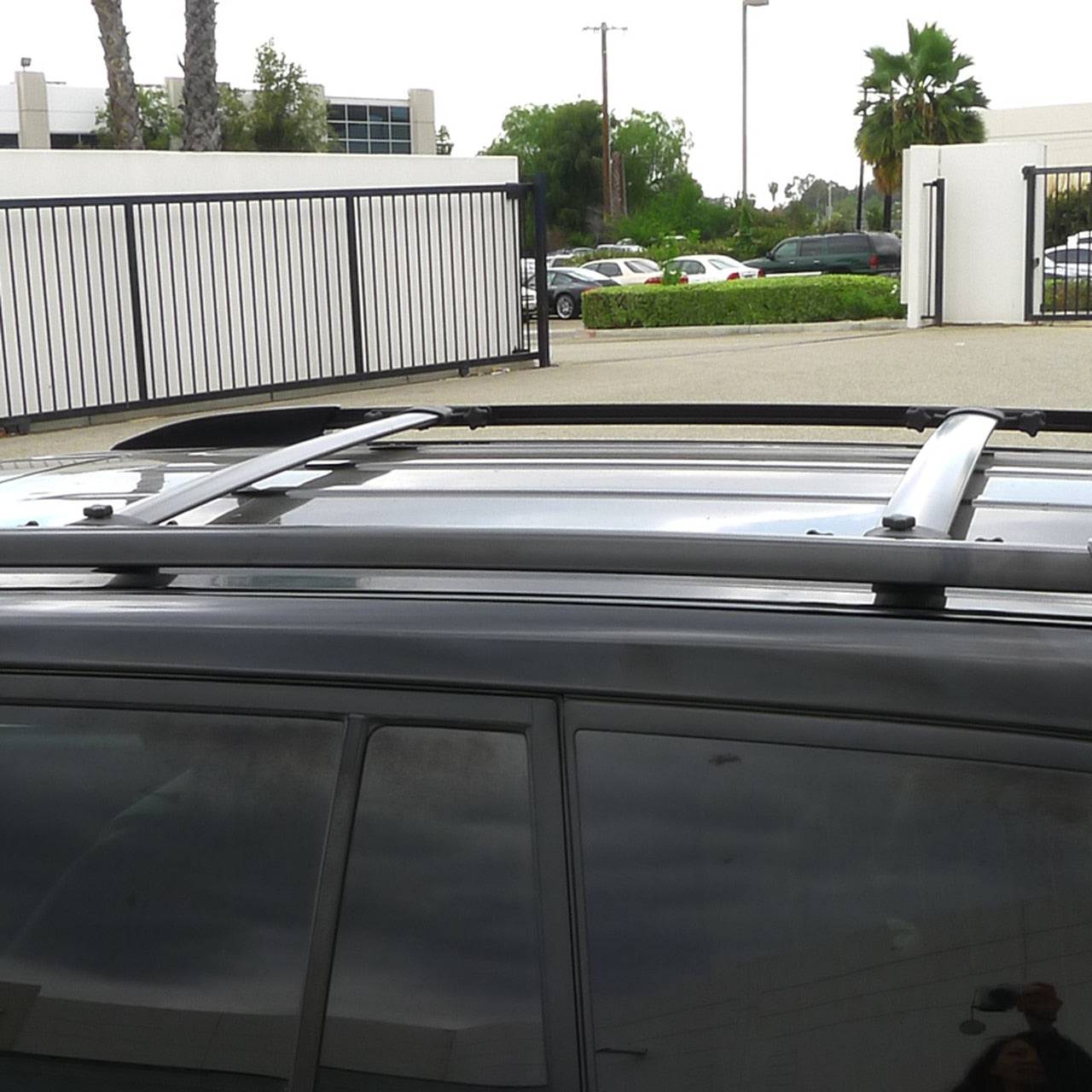 2008-2013 Toyota Highlander Roof Rack Cross Bars - Heavy Duty Aluminum Alloy Roof Rails for Cargo Carrier & Outdoor Gear - Perfect for Camping, Road Trips & Adventure Travel