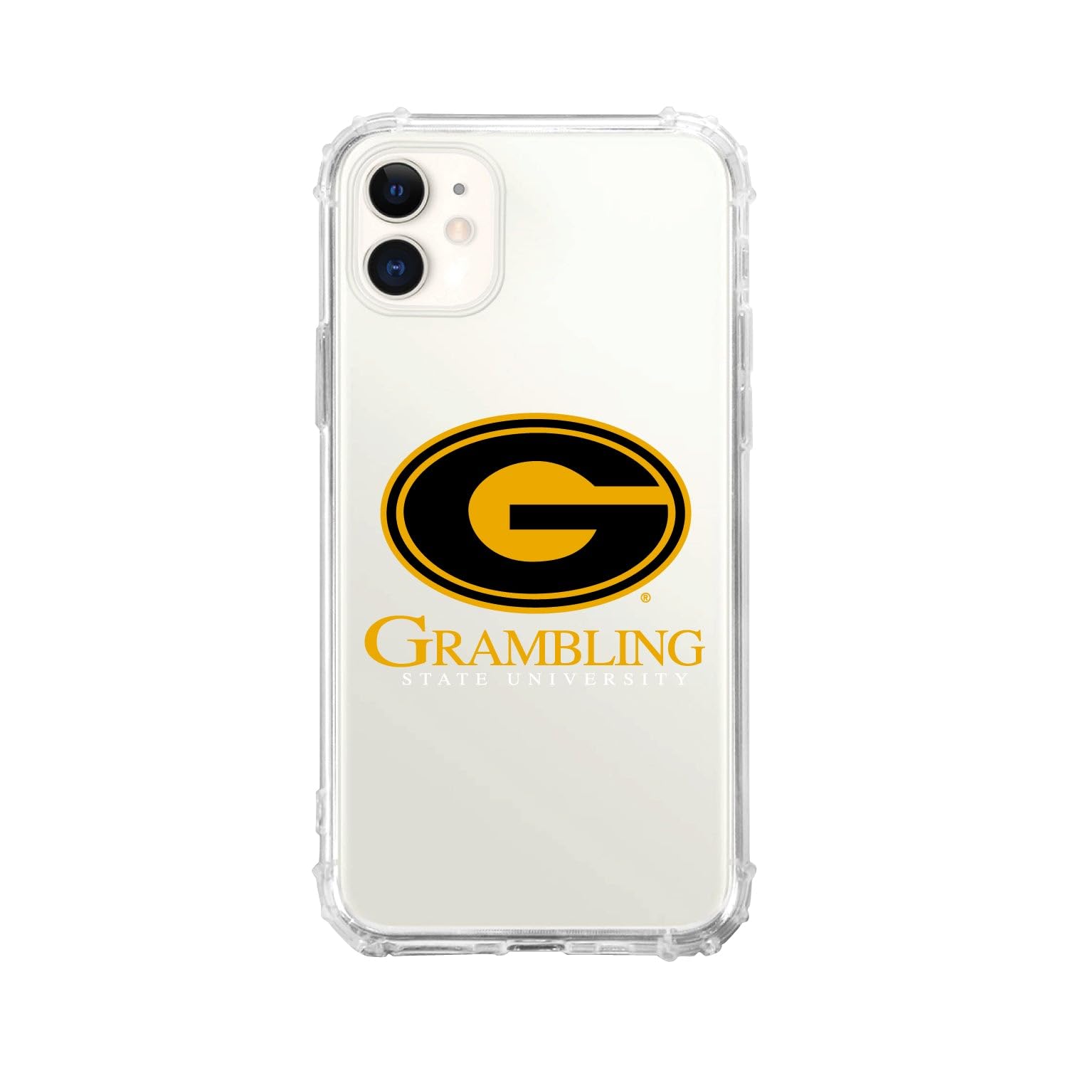 OTM Essentials Rugged Phone Case for iPhone 13 Pro Max - Shockproof Protective Cover with Tough Edge Design | Grambling State University Gifts | Perfect for College Students & Alumni