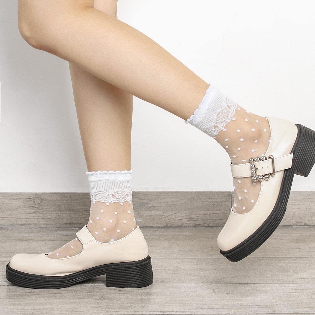 Women's Campsis Sheer Socks - Comfortable for Work & Daily Wear