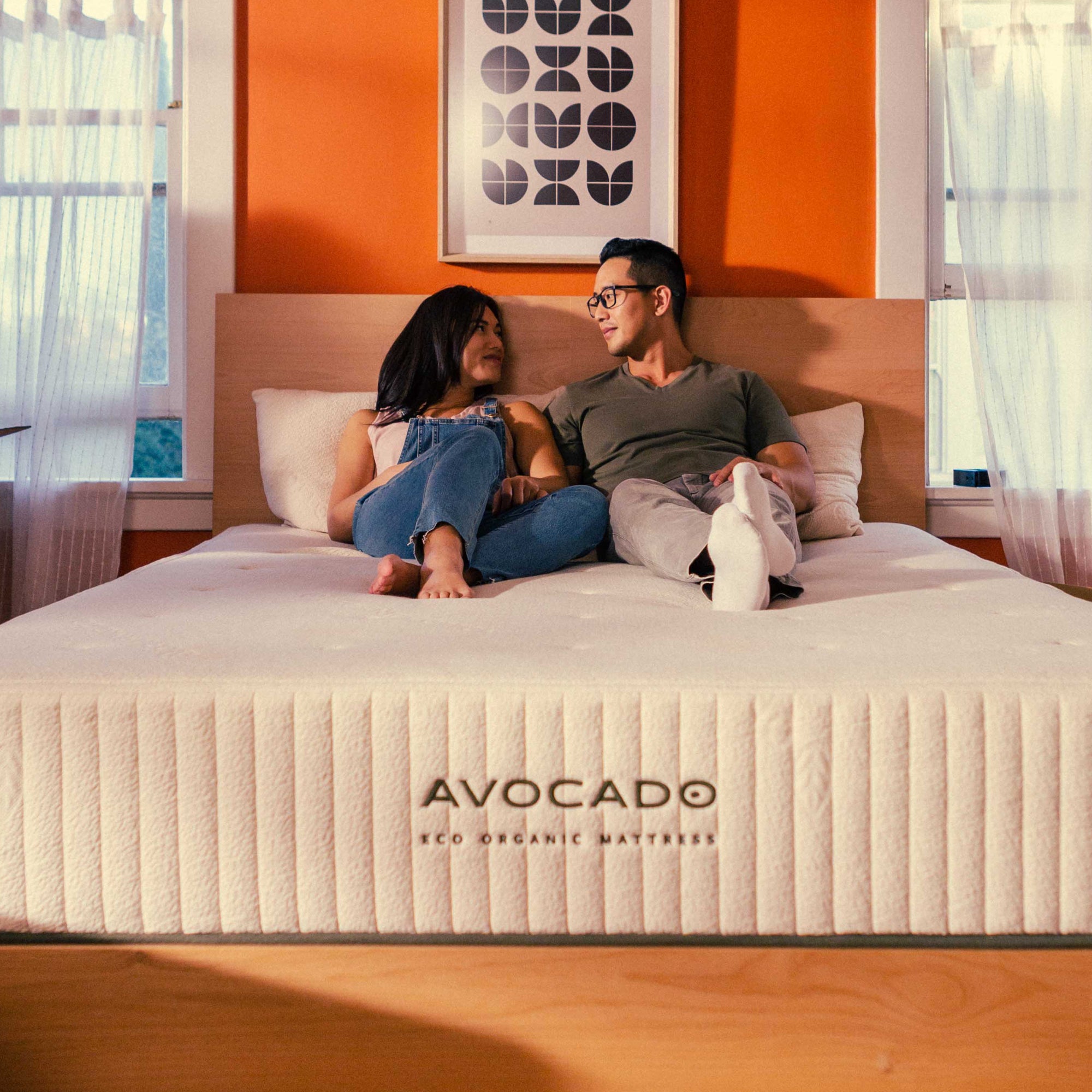 Organic Eco-Friendly Mattress - Natural & Non-Toxic Materials for Better Sleep - Perfect for Bedrooms, Guest Rooms & Eco-Conscious Homes