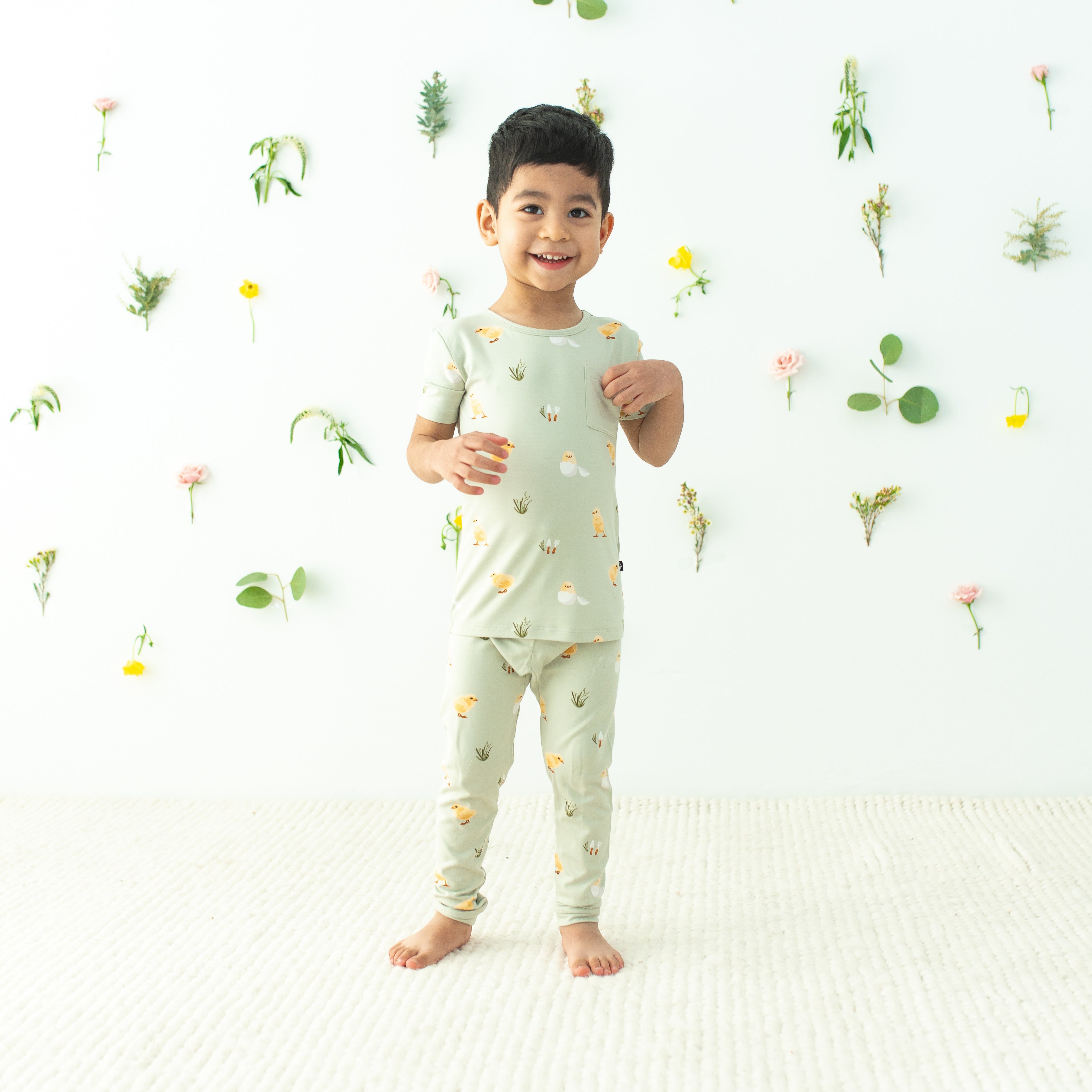 Soft Aloe Vera Short Sleeve Pajama Set with Comfortable Pants - Perfect for Women's Sleepwear, Lounge Wear & Cozy Nights at Home