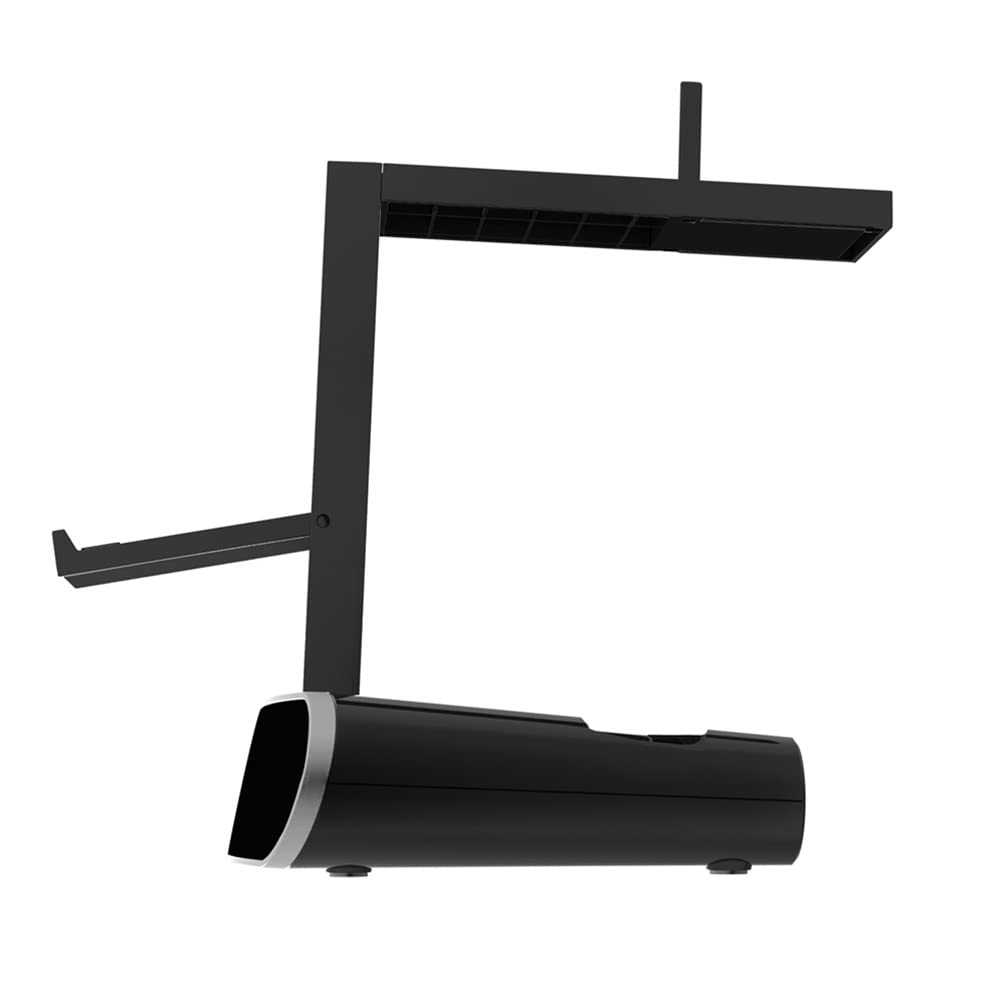 PSVR2 Controller Charging Station Stand - Dual Charging Dock for PlayStation VR2 Move Controllers & Headset Holder - VR2 Accessories for Gaming, Streaming & Virtual Reality Experiences