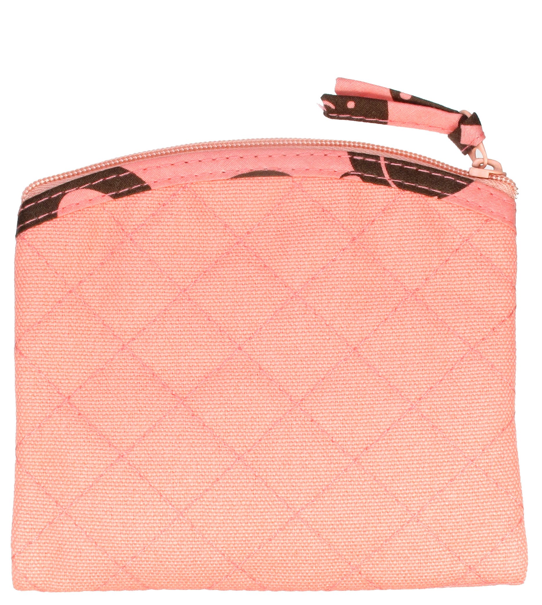 Canvas Coin Purse & Pouch with Pocket Tissue Holder - Small Wallet for Cash, Coins & Cards | Perfect for Travel, Shopping & Everyday Use