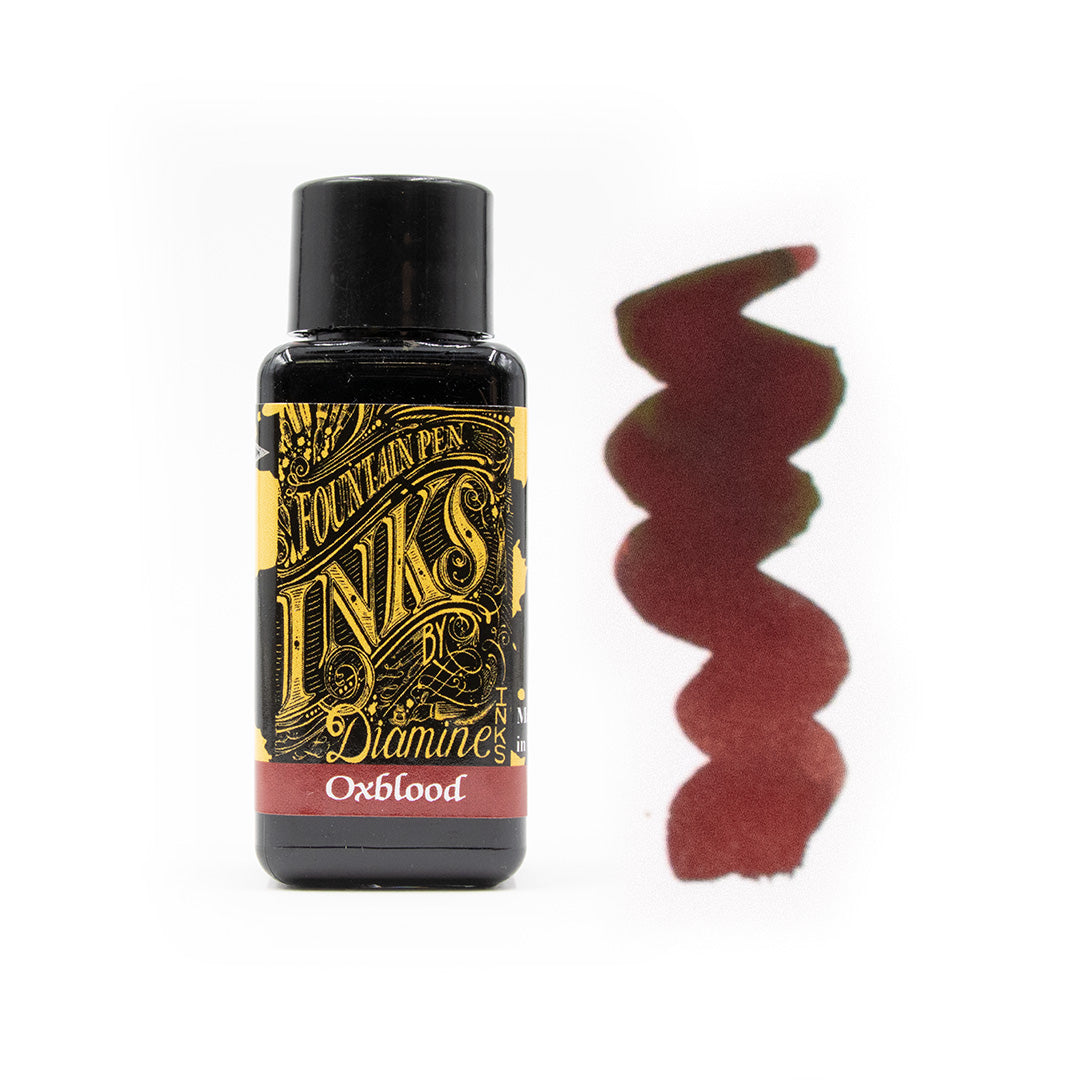 Premium Diamine Fountain Pen Ink 30ml Bottle - Vibrant Colors for Calligraphy, Journaling & Artistic Writing - Perfect for Fountain Pens, Dip Pens & Ink Drawing