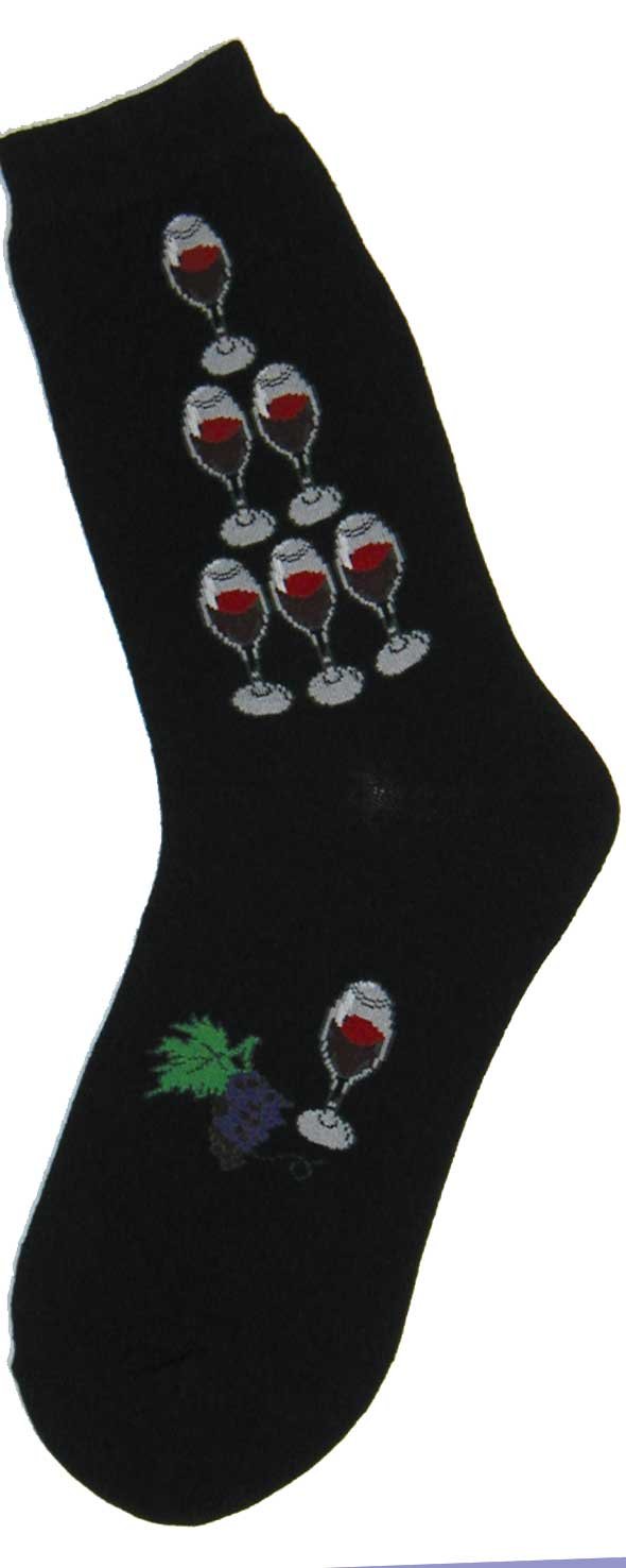 Women's Cute Food & Beverage Themed Socks - Comfortable Novelty Crew Socks for Coffee Lovers, Baristas & Restaurant Workers - Perfect Gift for Foodies & Service Industry Professionals
