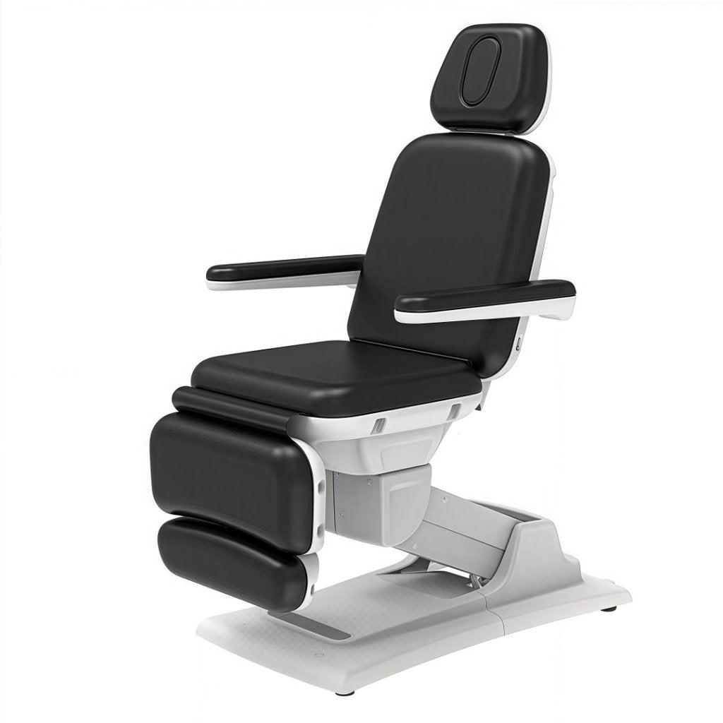 German Dewert Motor Sonora 240 4-Motor Electric Facial Bed - Professional SPA Beauty Massage Chair for Salon & Home Use - Hydraulic Lift Recliner with Adjustable Settings