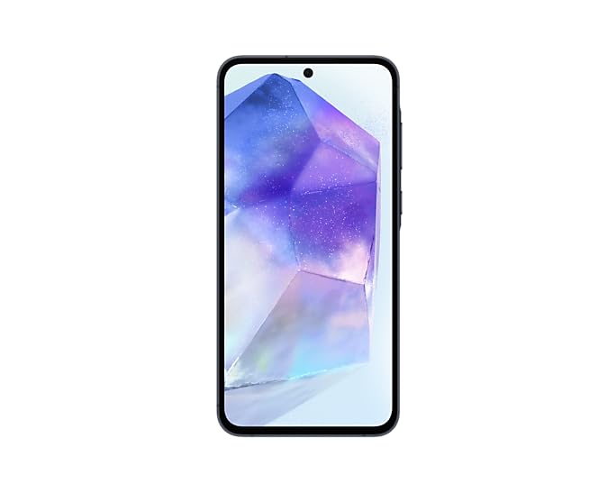 Samsung Galaxy A55 5G Unlocked Smartphone 256GB Dual SIM GSM Android Phone - US Compatible LTE - Awesome Navy - Perfect for Travel, Business & Streaming