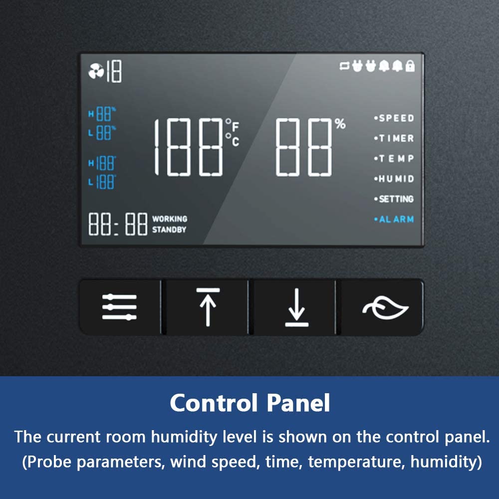 AlorAir VentirPro S2 Crawl Space & Basement Ventilation Fan - High CFM Dehumidifier & Air Circulator for Mold Prevention & Moisture Control - Perfect for Home, Garage, Attic & Storage Areas