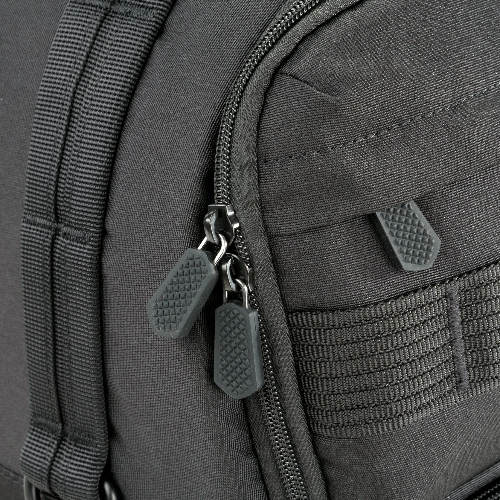 VEO RANGE T 45M BK Waterproof Travel Backpack - 45L Large Capacity Hiking Backpack with USB Charging Port, Black - Perfect for Outdoor Adventures, Camping & Business Travel
