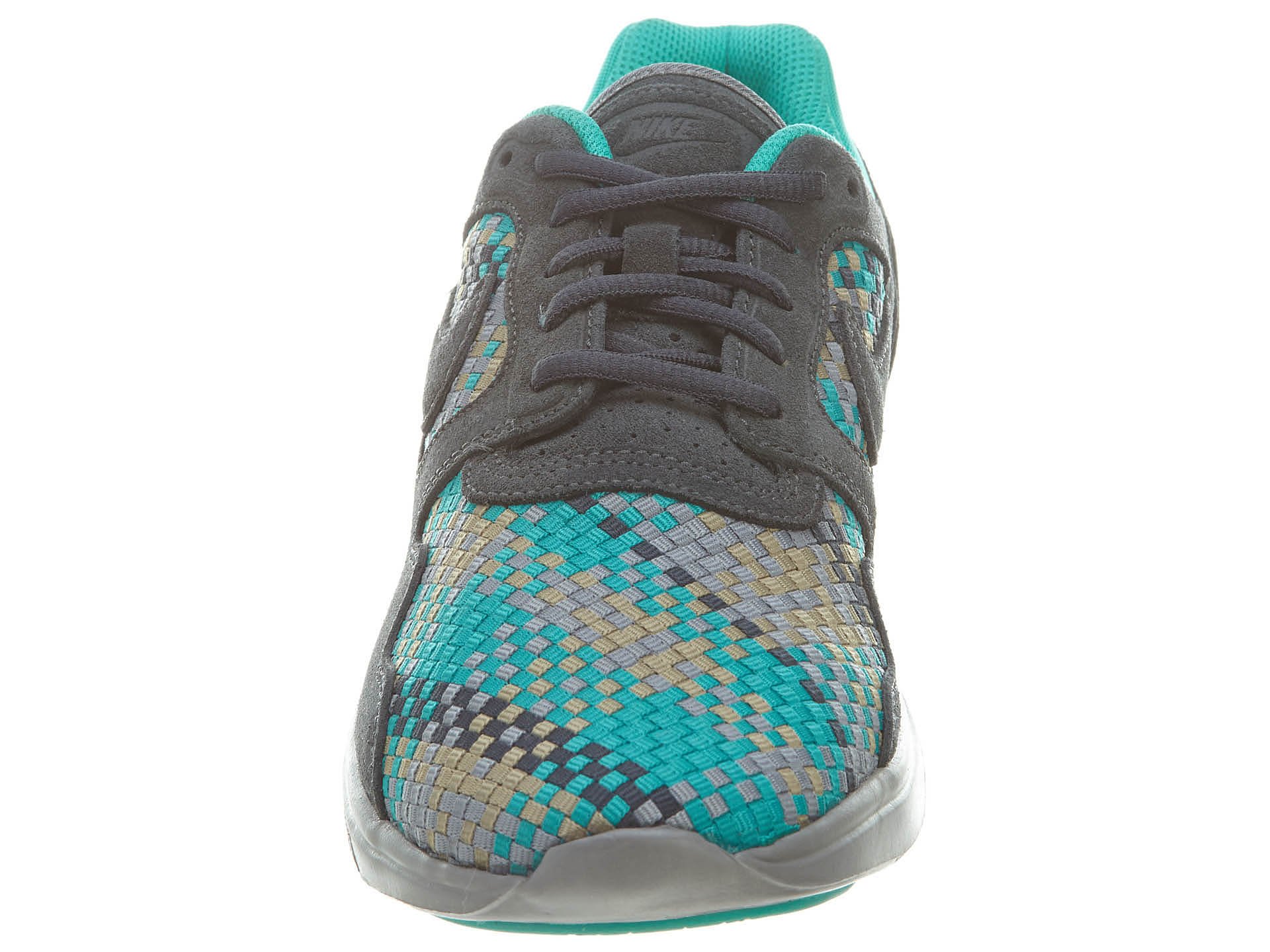 Nike Men's Lunar Flow Woven QS Running Shoes - Size 12 - Black Athletic Sneakers for Jogging, Gym Workouts & Casual Wear