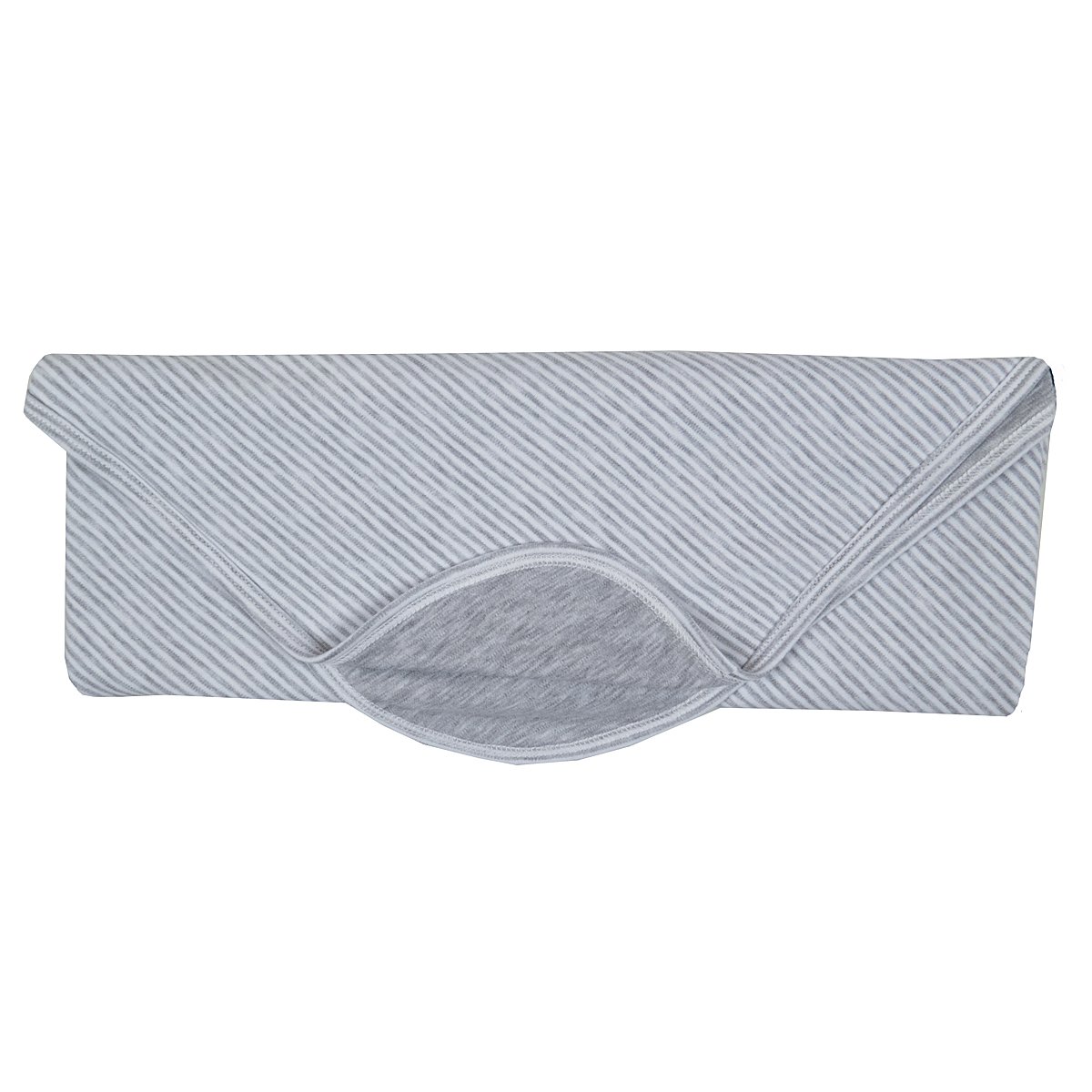 Kissy Kissy Baby Essentials Striped Receiving Blanket - Soft Cotton Swaddle Wrap for Newborns & Infants - Perfect for Swaddling, Nursing, Stroller & Car Seat Cover
