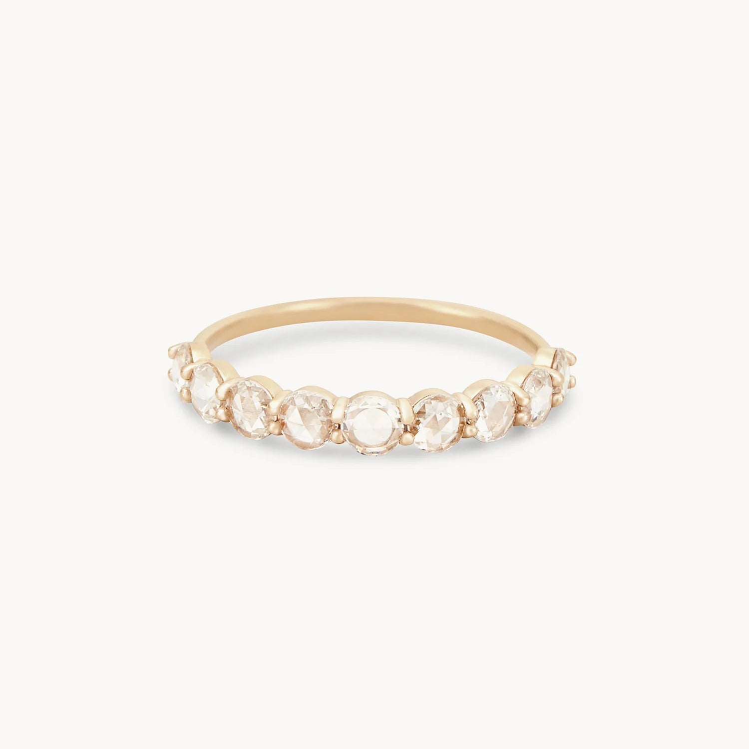 14K Yellow Gold Moonglade Ring - Elegant Dainty Stackable Ring for Women, Perfect for Everyday Wear, Anniversary Gifts & Special Occasions