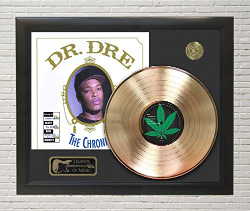 Dr. Dre - The Chronic Album Cover Framed Poster - Vintage Hip Hop Wall Art for Music Lovers & Man Cave Decor