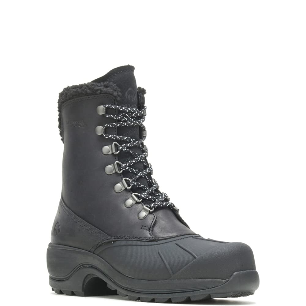 Wolverine Women's Frost Tall Snow Boot - Waterproof Winter Boots for Women, Insulated Cold Weather Boots with Traction - Perfect for Snowy Days, Hiking & Outdoor Activities