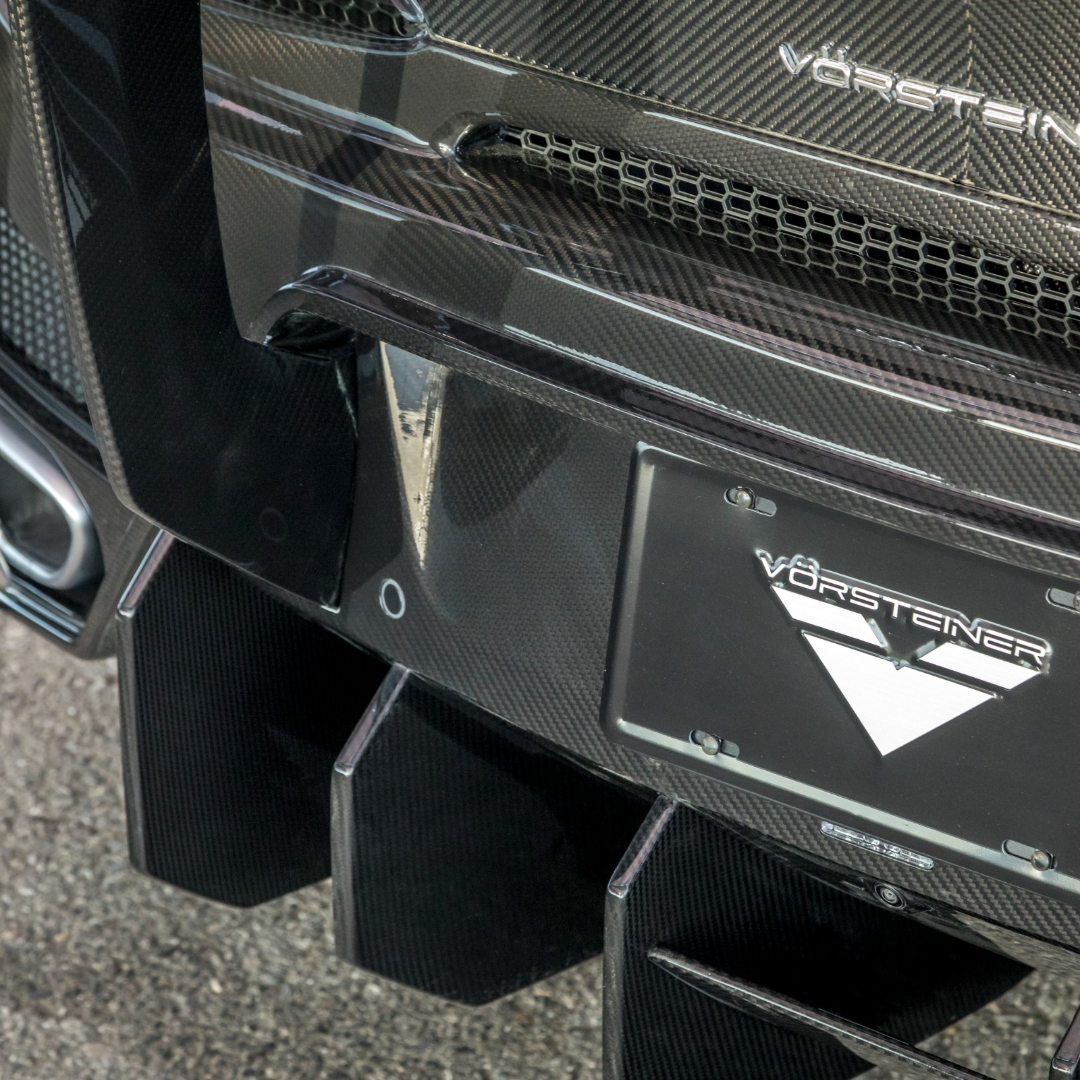 McLaren 570S VX Aero Wing Blade - Genuine Carbon Fiber with Carbon Uprights - High-Performance Rear Spoiler for Track & Street Racing